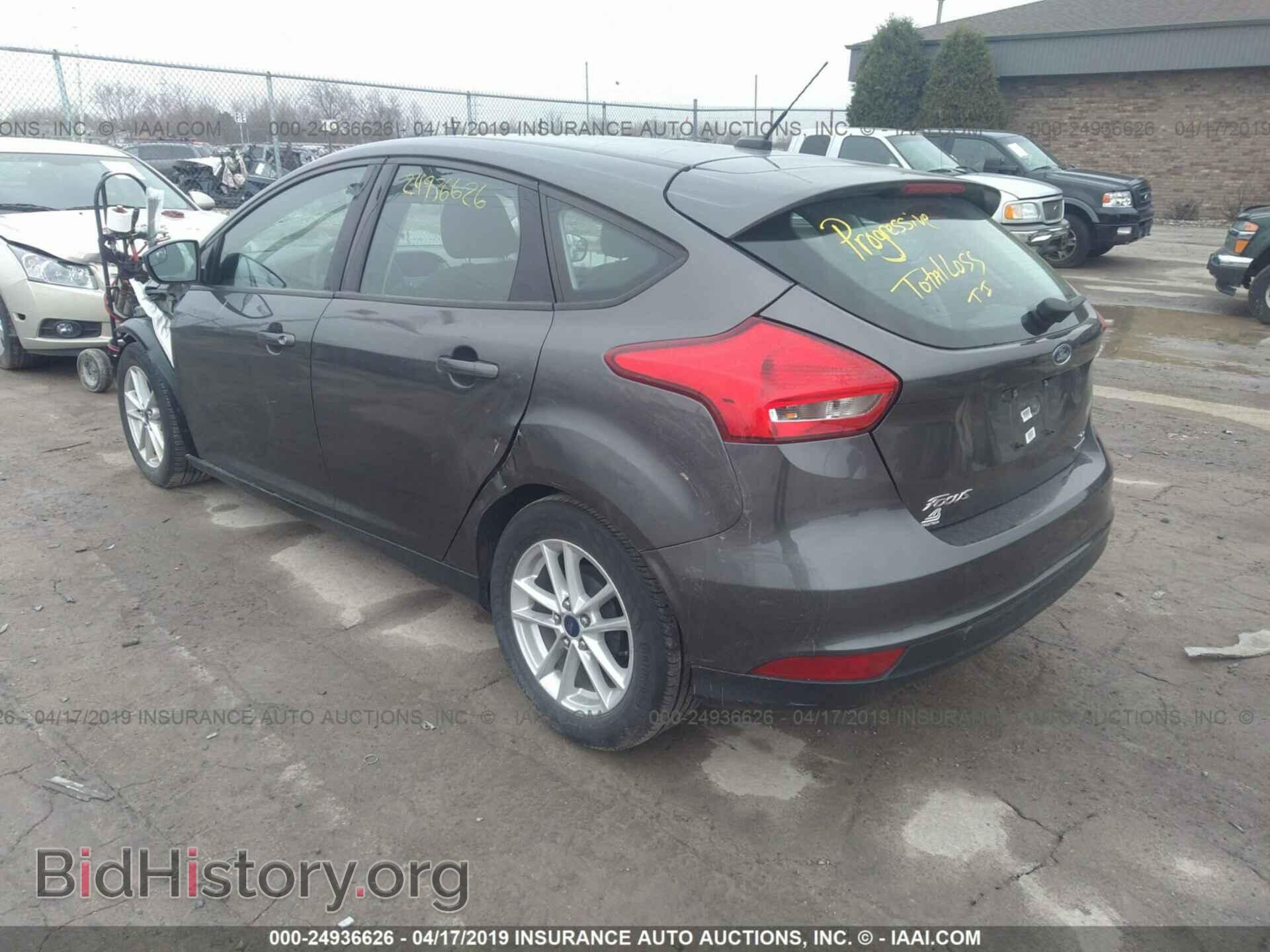 2015 FORD FOCUS - VIN: 1FADP3K22FL222727 - Фото 3
