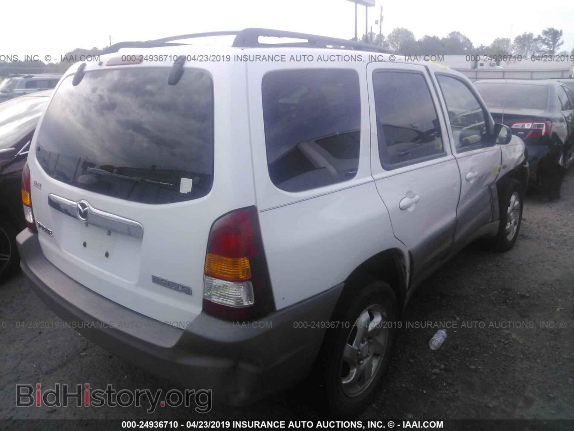 2004 MAZDA TRIBUTE - VIN: 4F2YZ02B84KM25709 - Фото 4