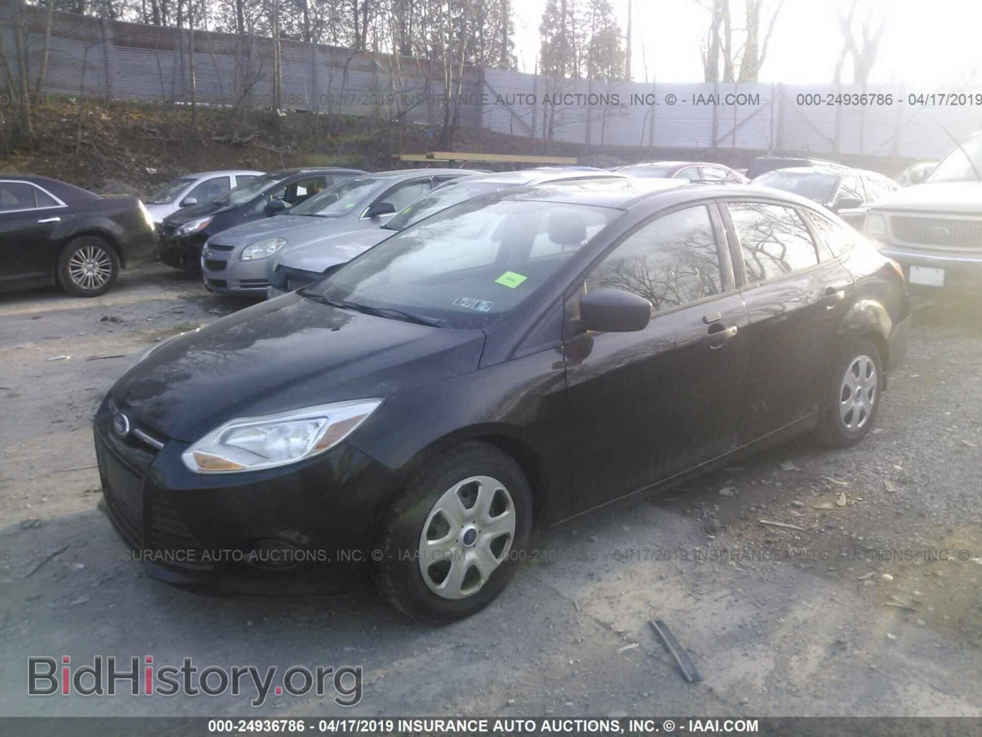 2012 FORD FOCUS - VIN: 1FAHP3E25CL233181 - Фото 2