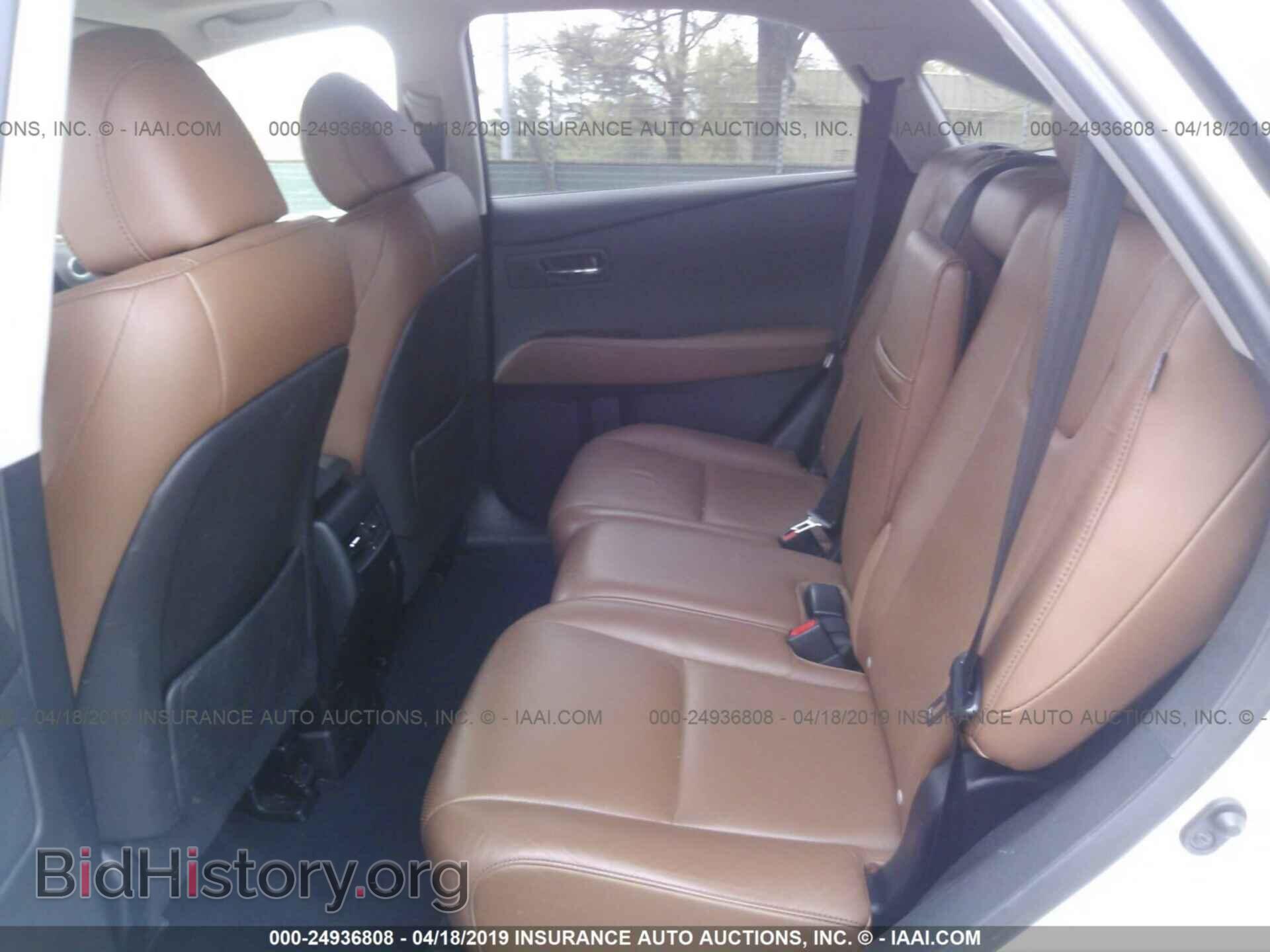 2015 LEXUS RX - VIN: 2T2BK1BA8FC284017 - Фото 8