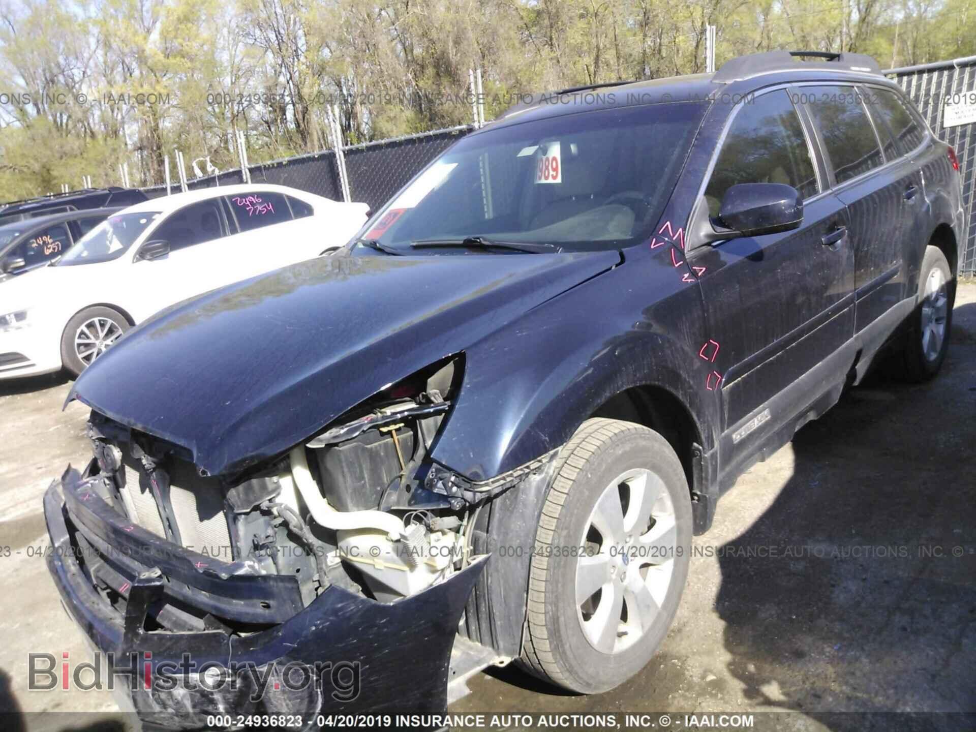 2012 SUBARU OUTBACK - VIN: 4S4BRDKCXC2225446 - Фото 2