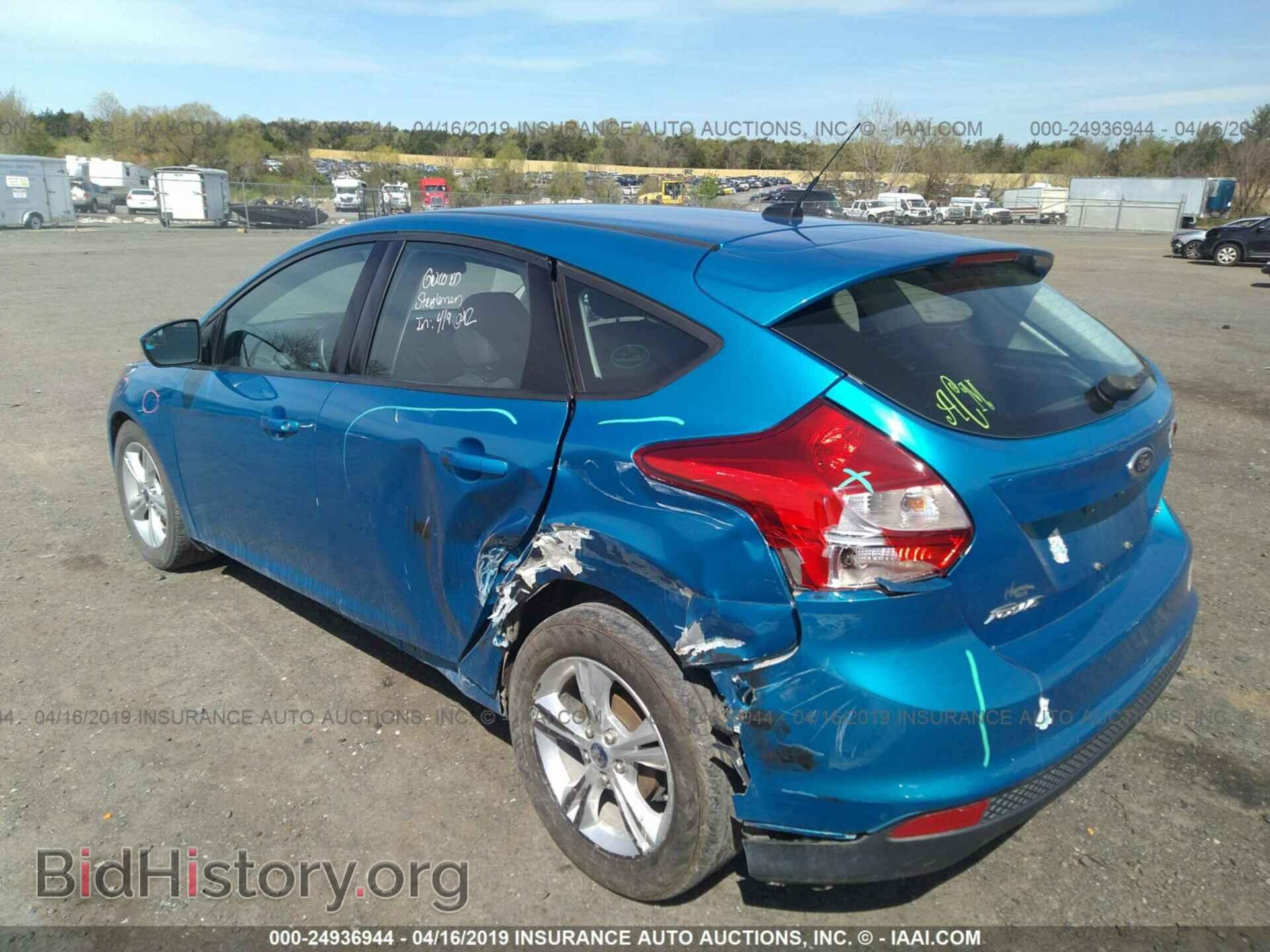 2014 FORD FOCUS - VIN: 1FADP3K23EL292400 - Фото 3