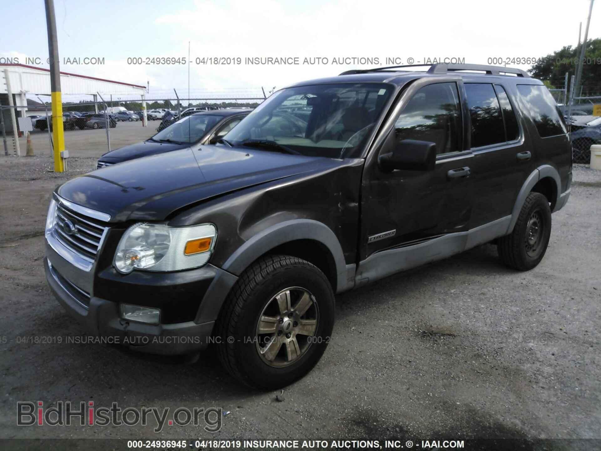 2006 FORD EXPLORER - VIN: 1FMEU63E76UB04101 - Фото 2