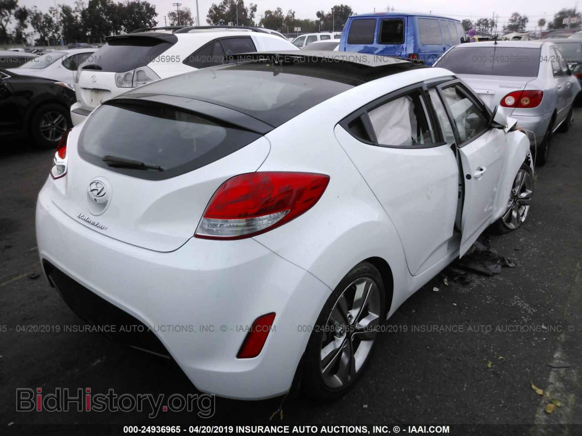 2017 HYUNDAI VELOSTER - VIN: KMHTC6AD7HU315385 - Фото 4