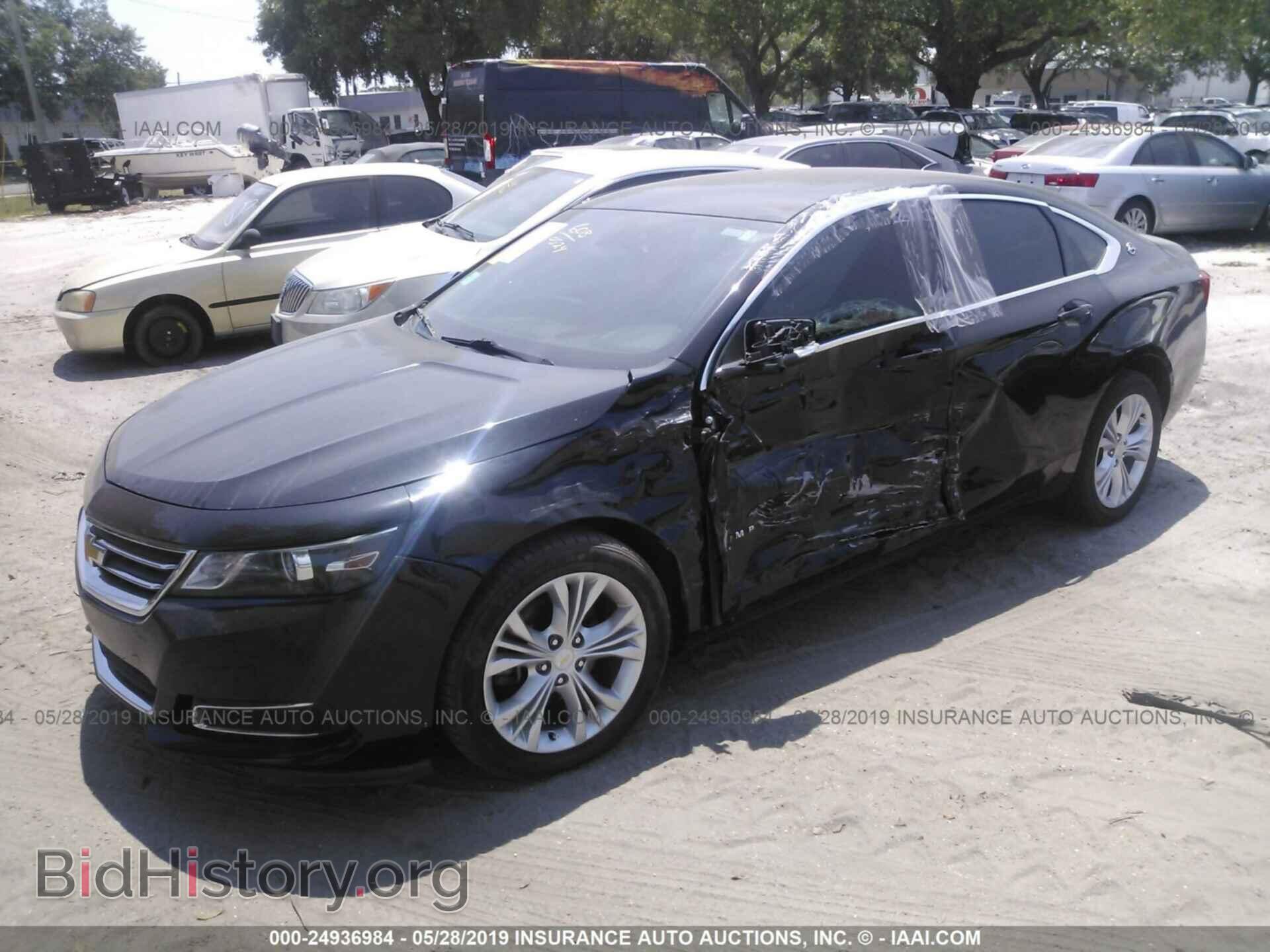 2014 CHEVROLET IMPALA - VIN: 2G1115SL2E9244163 - Фото 2