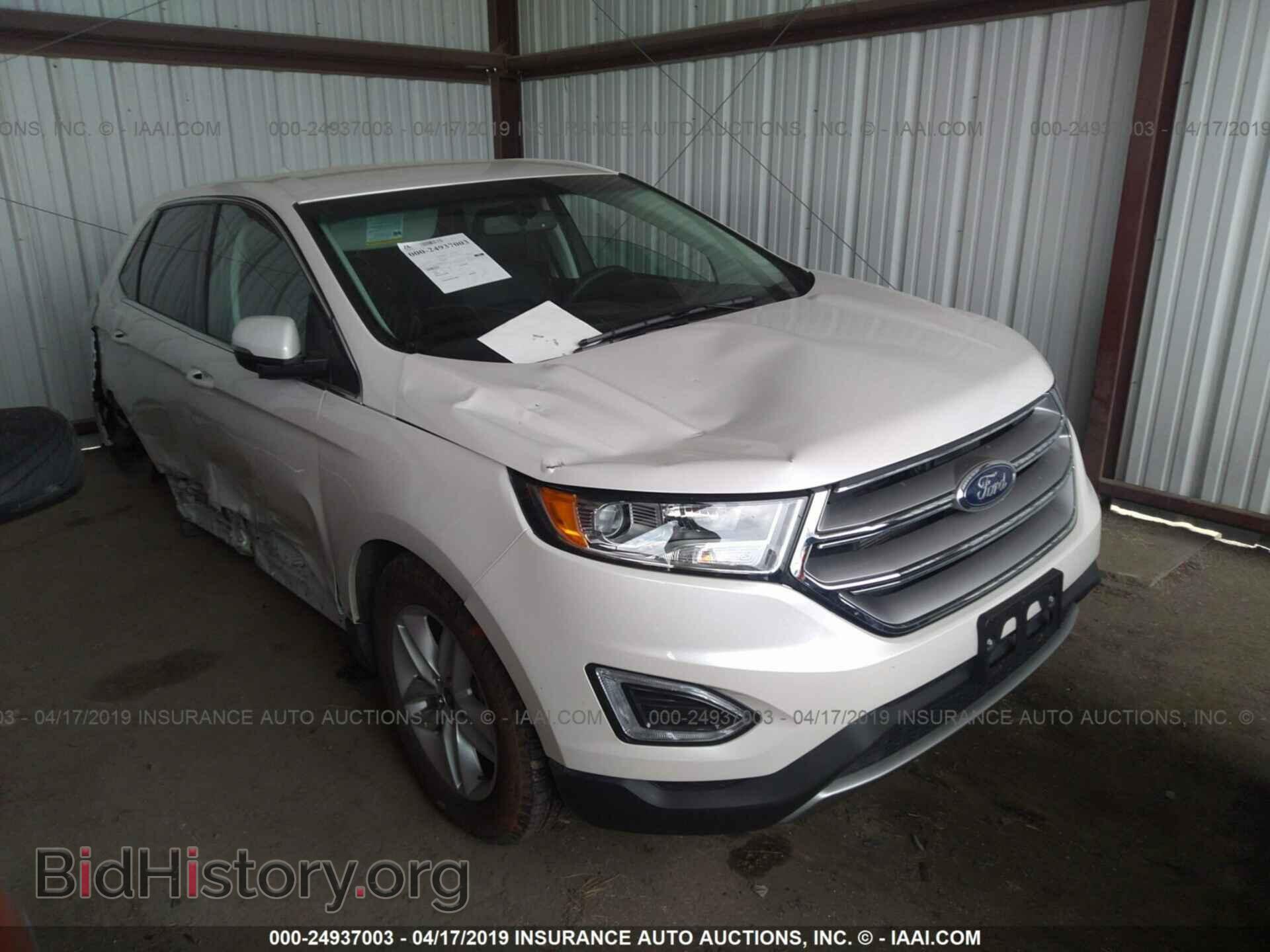 Фотография 2FMPK4J88GBB31265 - FORD EDGE 2016