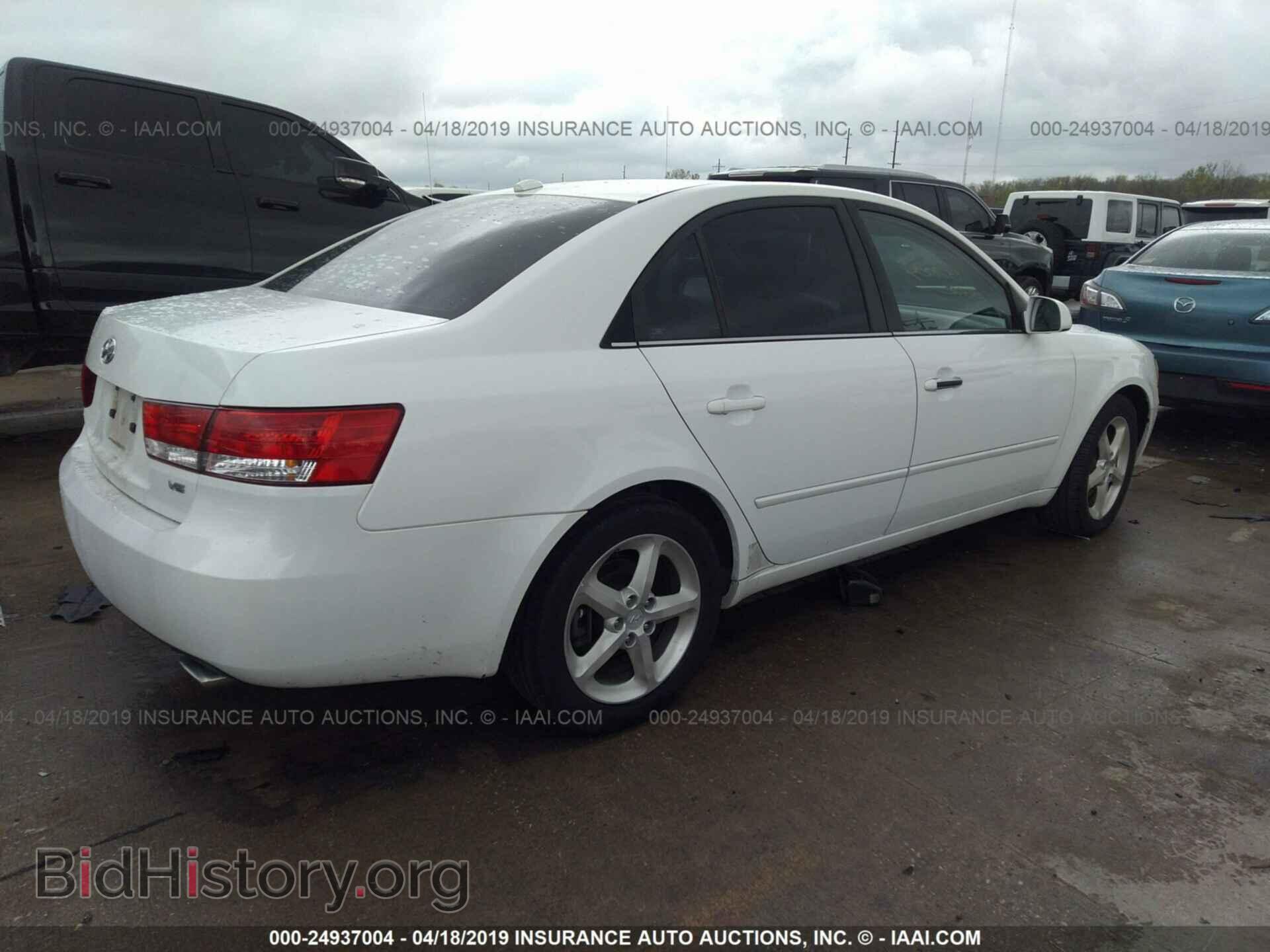 2007 HYUNDAI SONATA - VIN: 5NPEU46FX7H257452 - Photo 4
