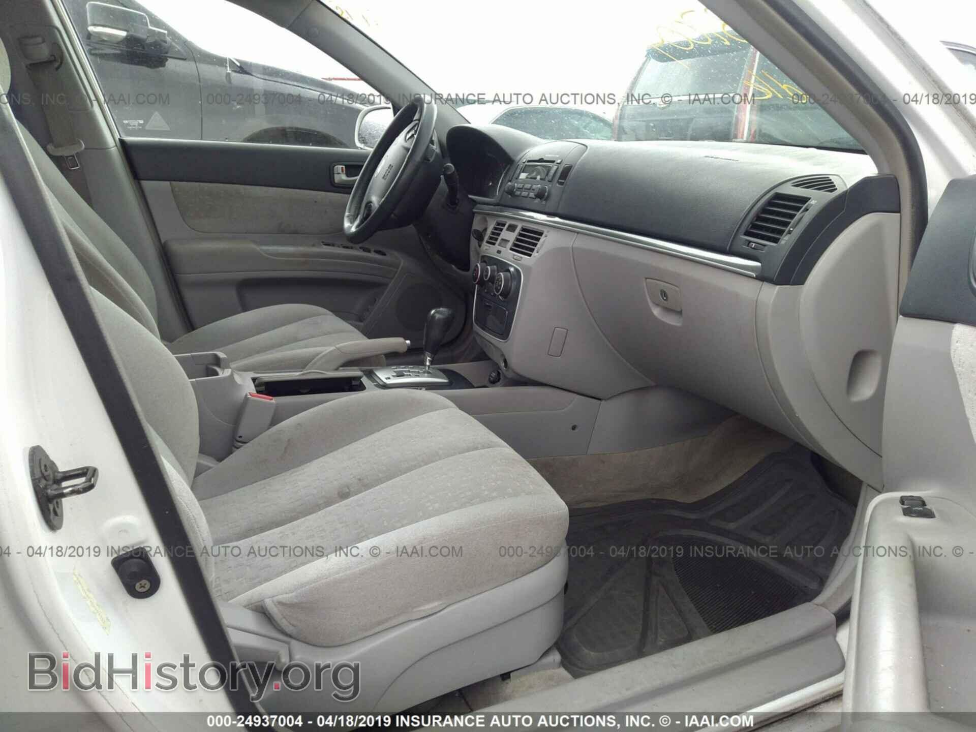 2007 HYUNDAI SONATA - VIN: 5NPEU46FX7H257452 - Photo 5