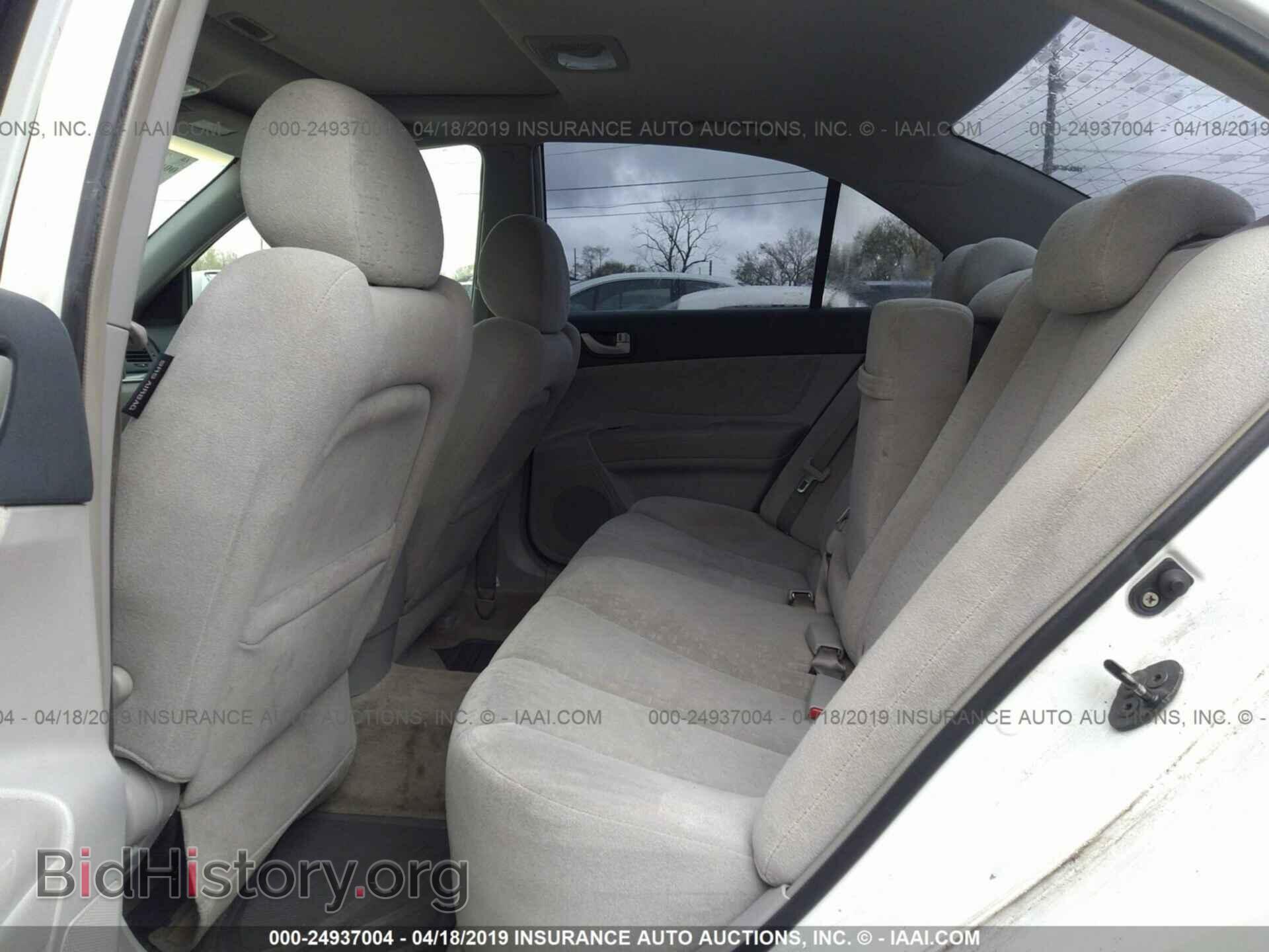 2007 HYUNDAI SONATA - VIN: 5NPEU46FX7H257452 - Photo 8