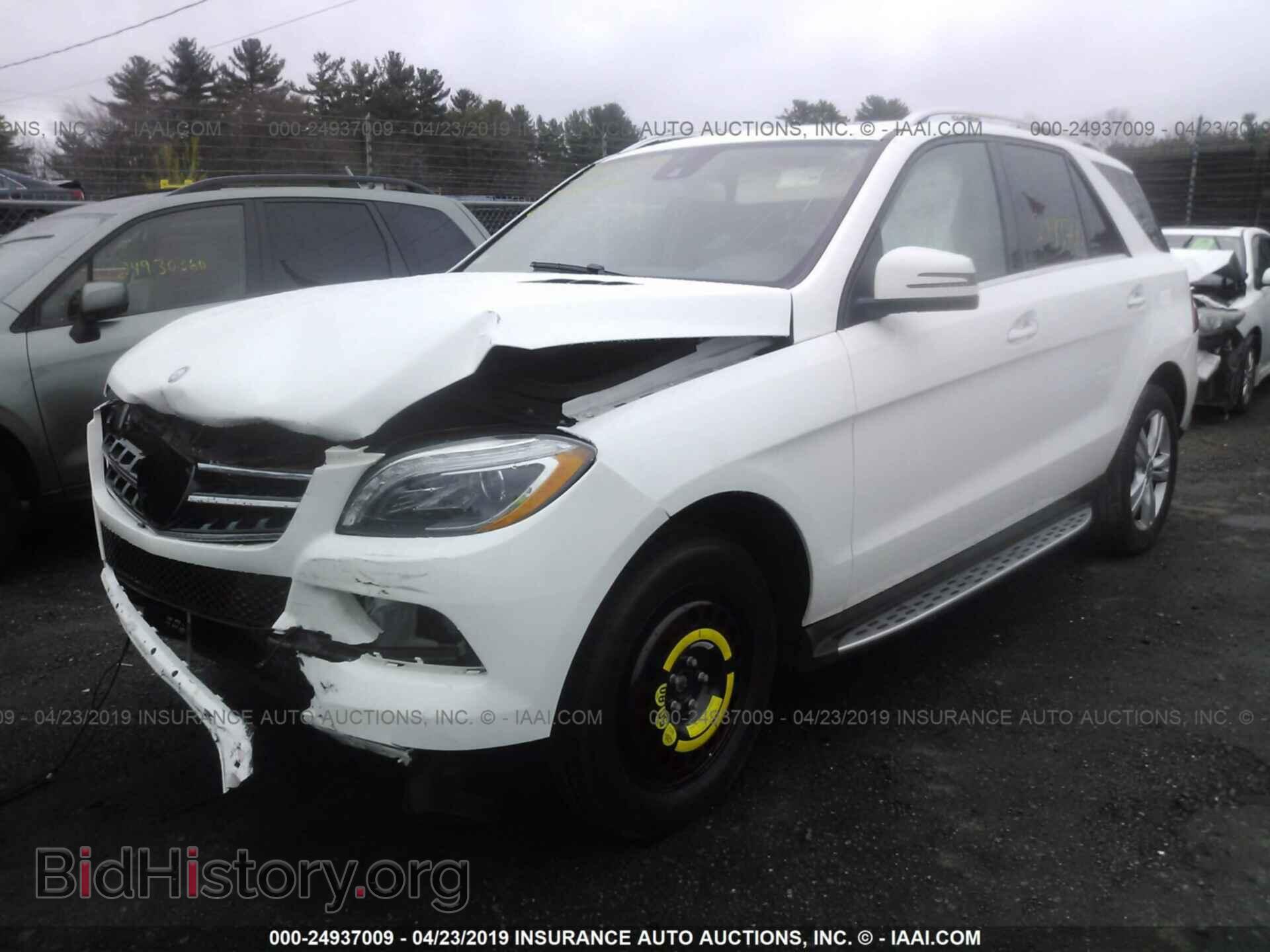 2014 MERCEDES-BENZ ML - VIN: 4JGDA5HB6EA419503 - Фото 2