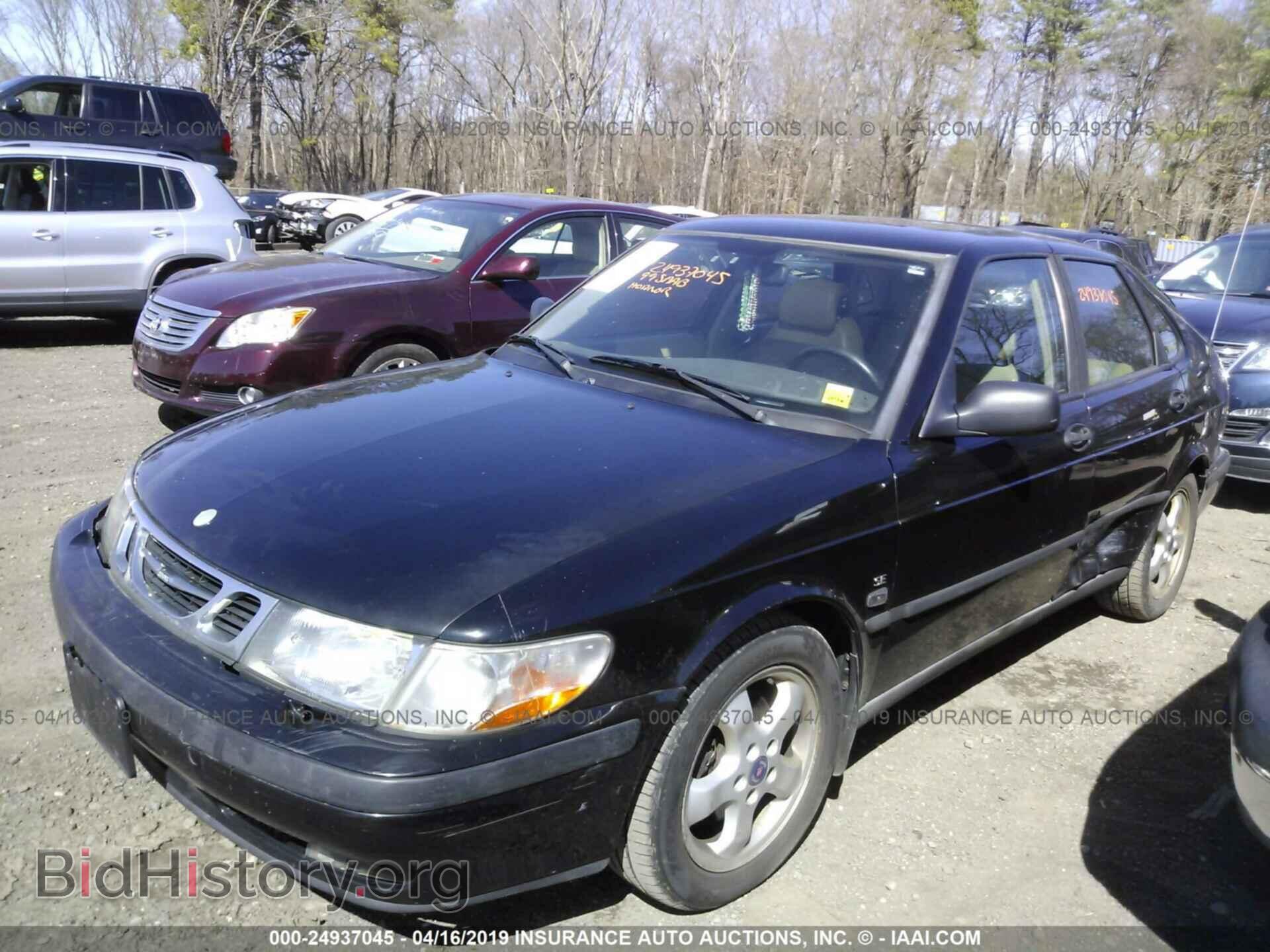 1999 SAAB 9-3 - VIN: YS3DF58N9X2074327 - Фото 2