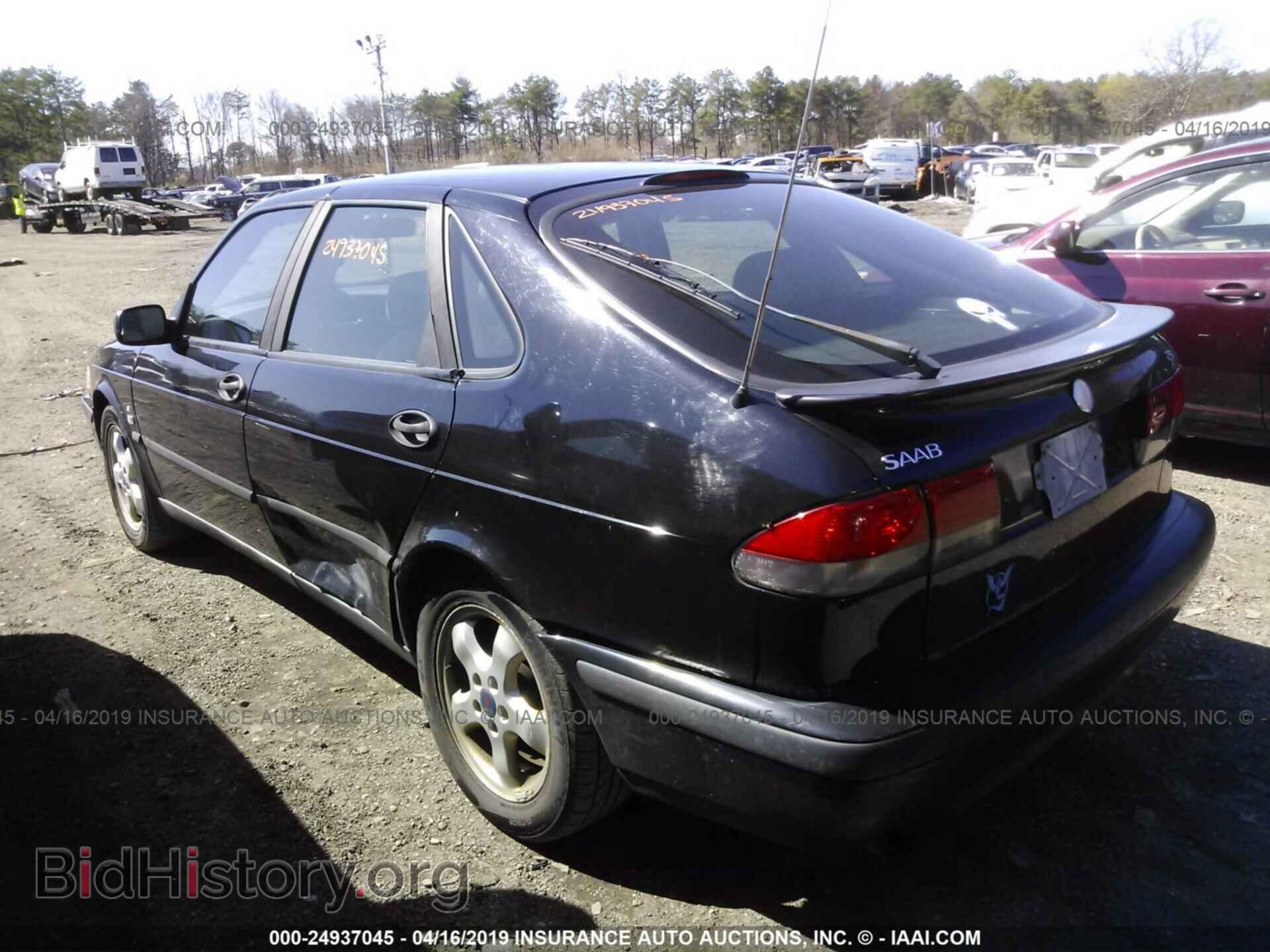 1999 SAAB 9-3 - VIN: YS3DF58N9X2074327 - Фото 3