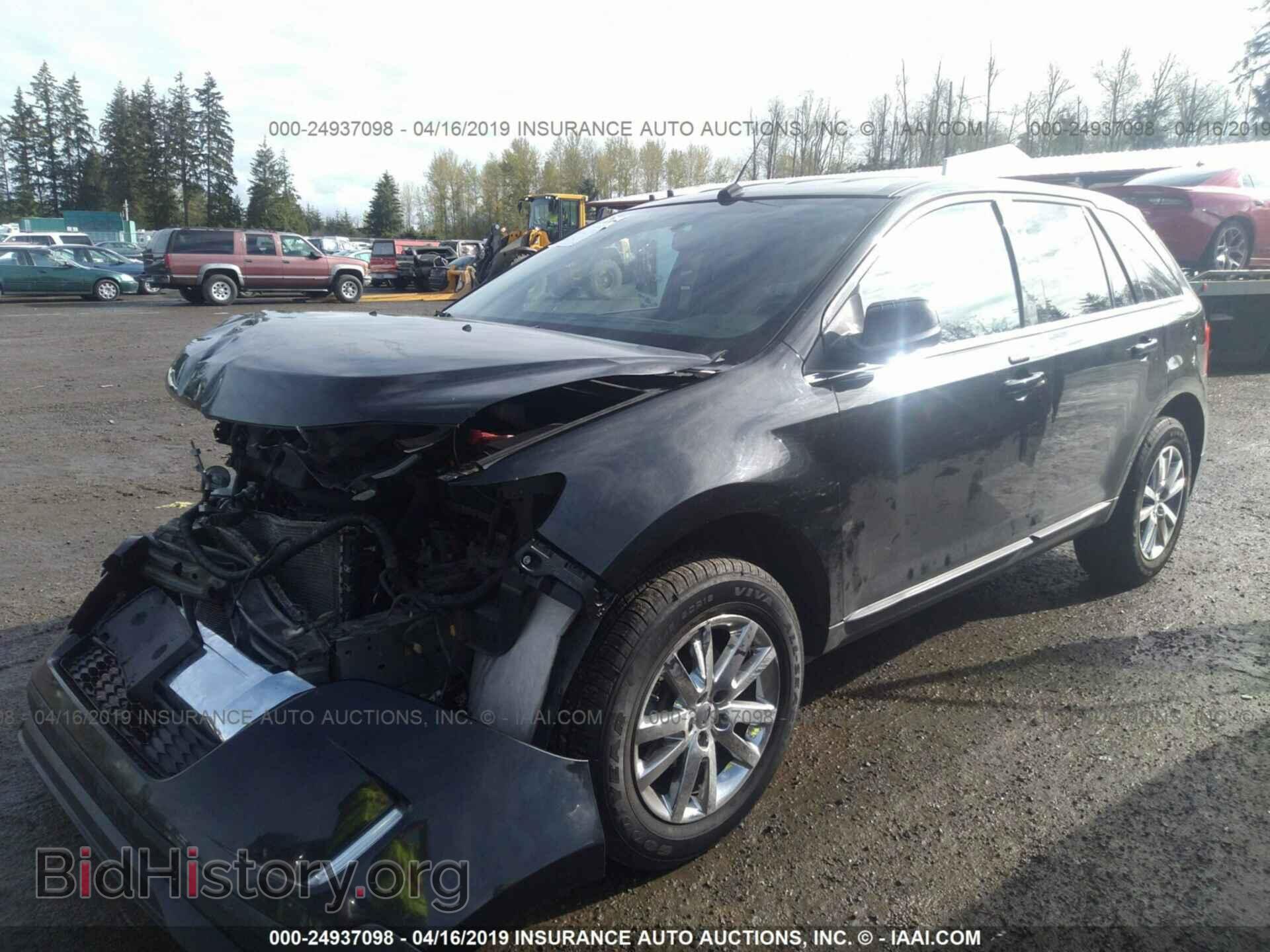 2014 FORD EDGE - VIN: 2FMDK3KC7EBA11163 - Фото 2