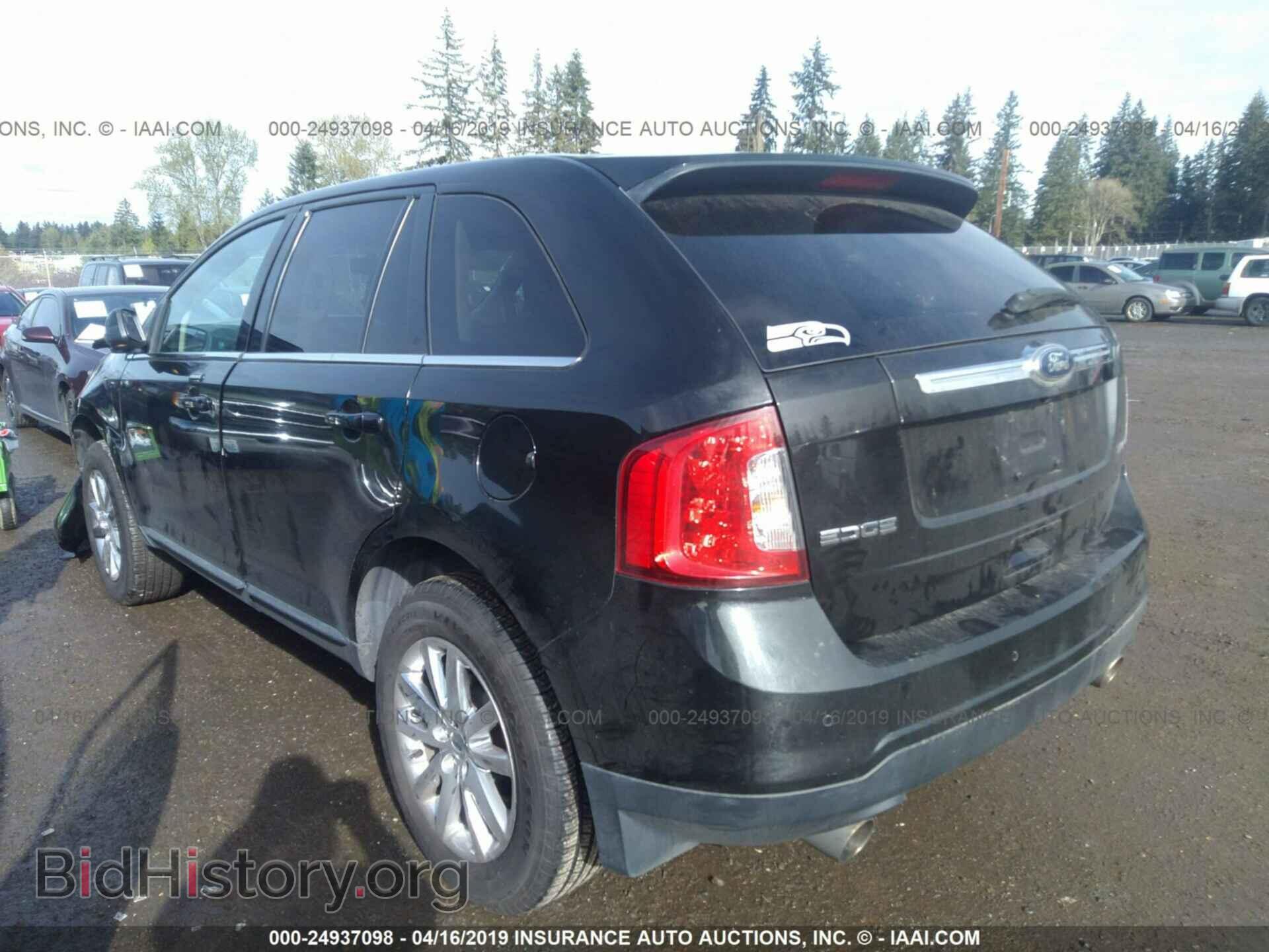 2014 FORD EDGE - VIN: 2FMDK3KC7EBA11163 - Фото 3