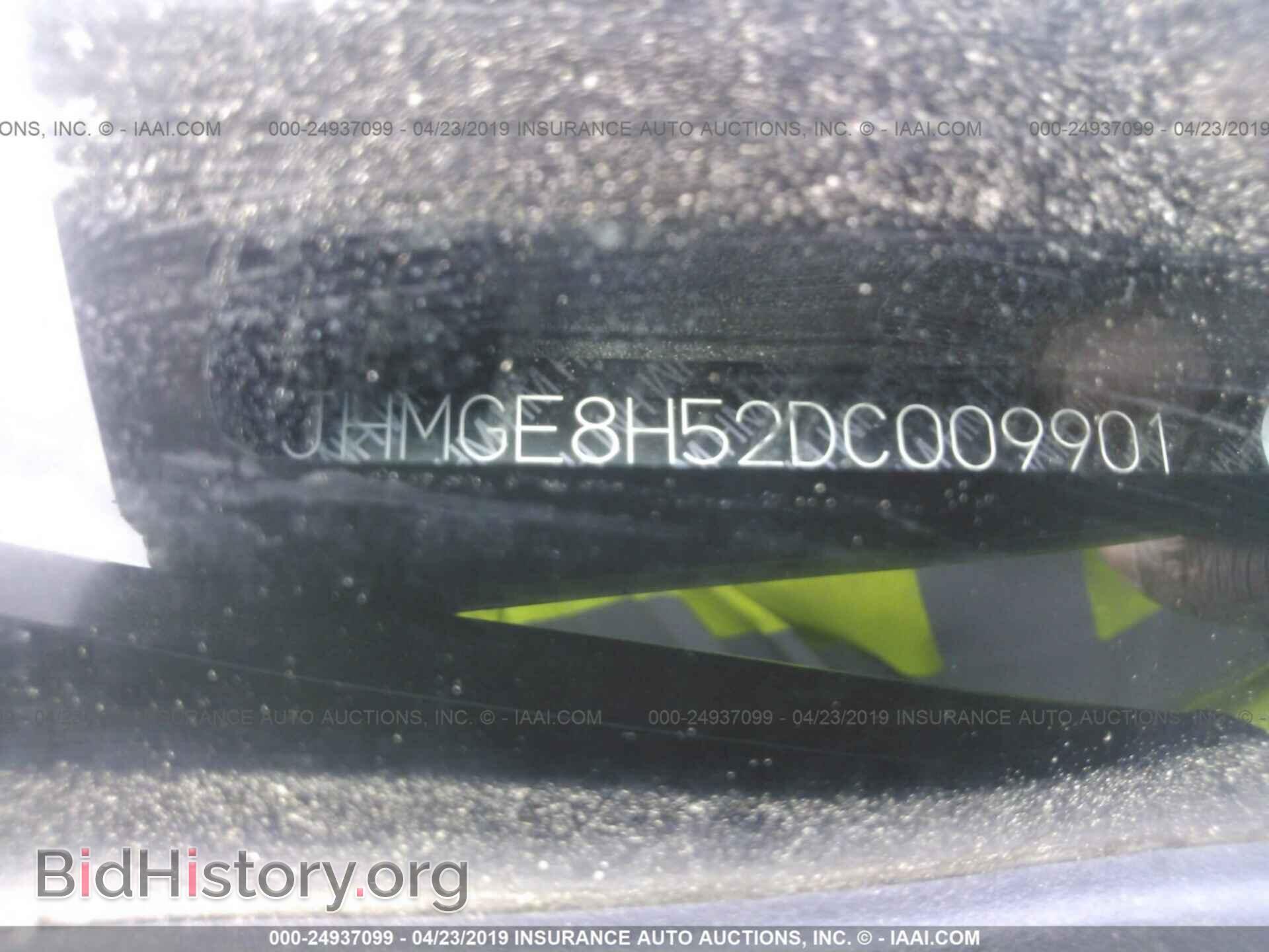 2013 HONDA FIT - VIN: JHMGE8H52DC009901 - Фото 9