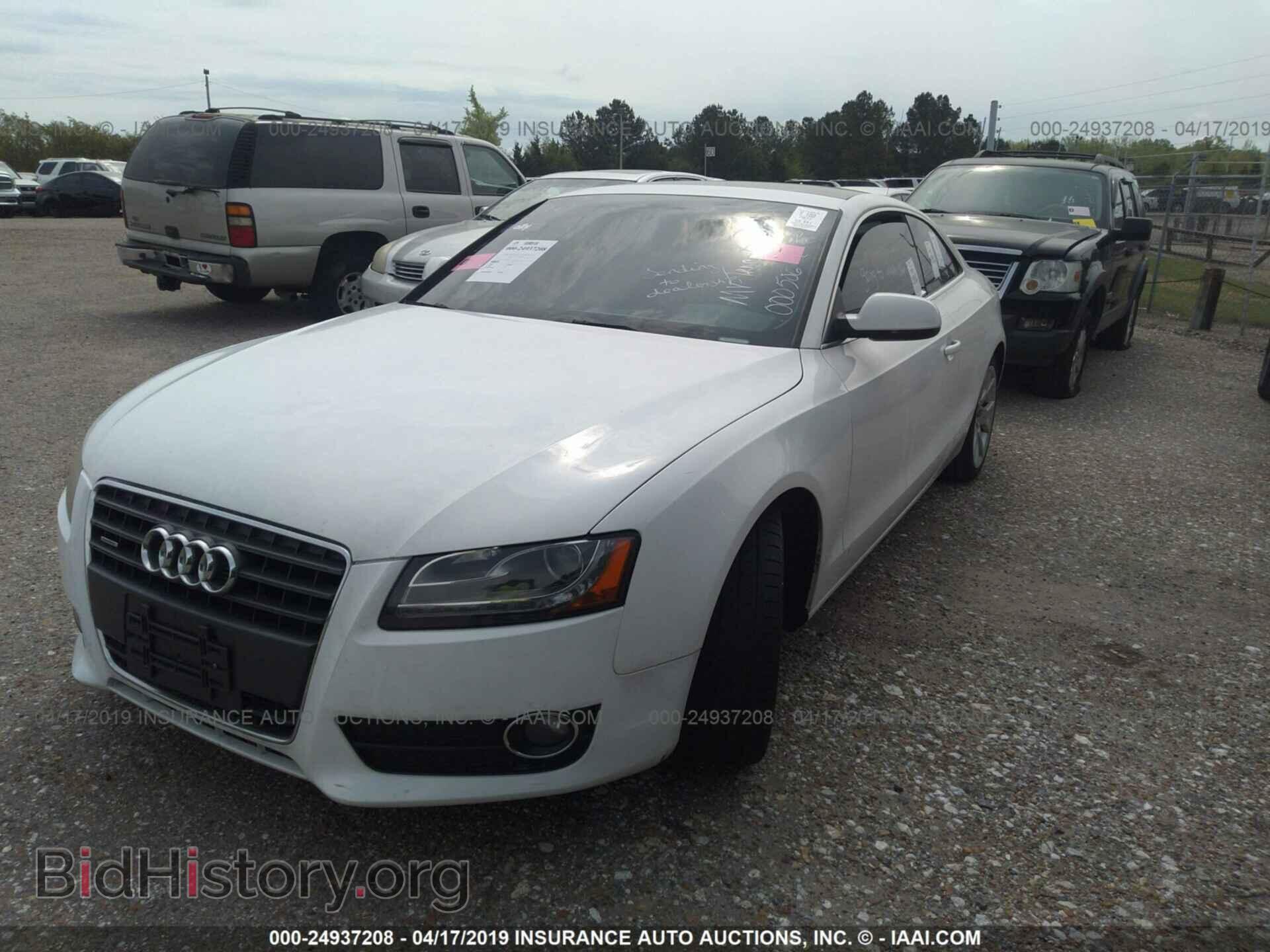 2012 AUDI A5 - VIN: WAULFAFR4CA000506 - Фото 2