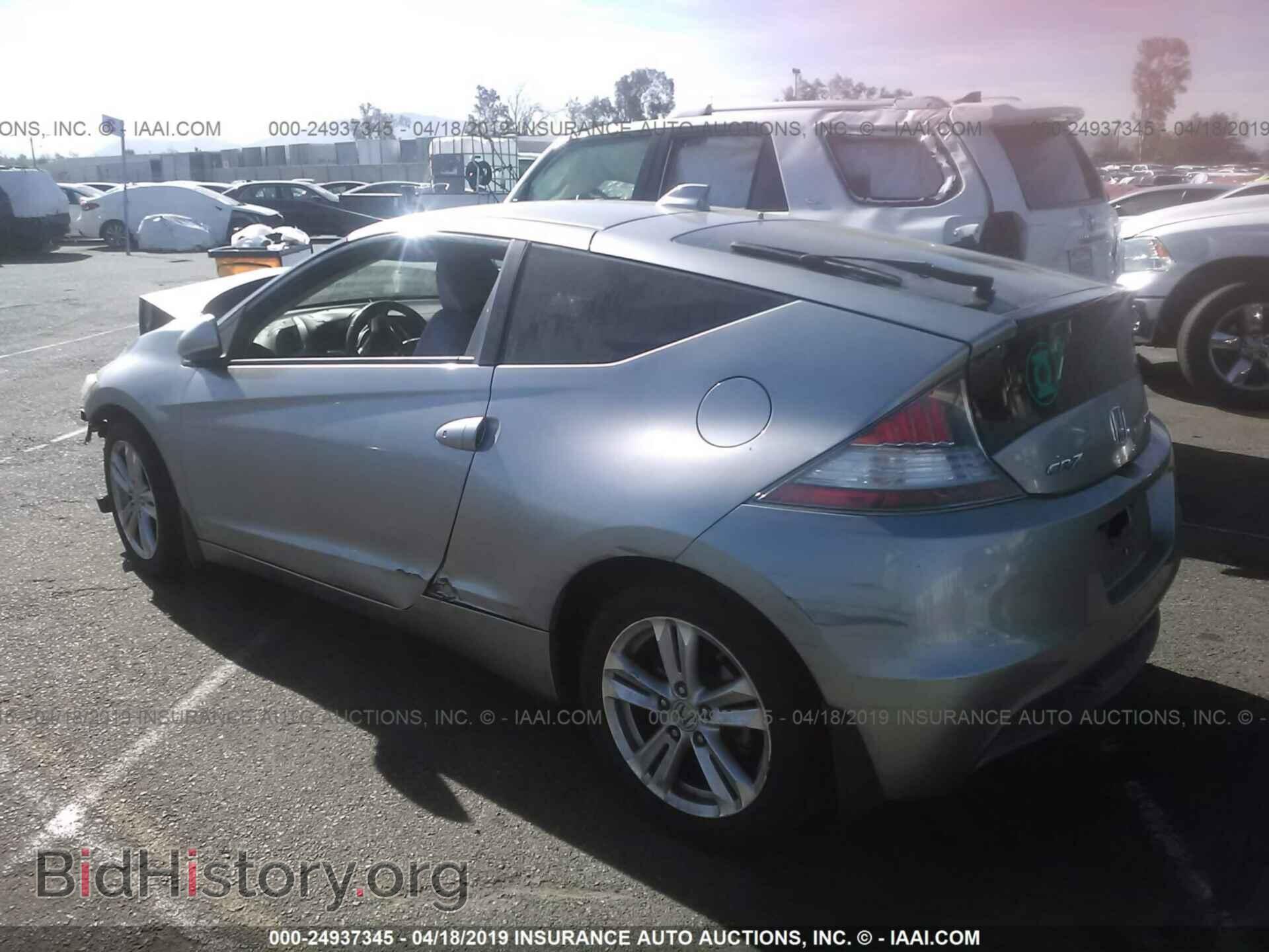 2012 HONDA CR-Z - VIN: JHMZF1D66CS001400 - Фото 3