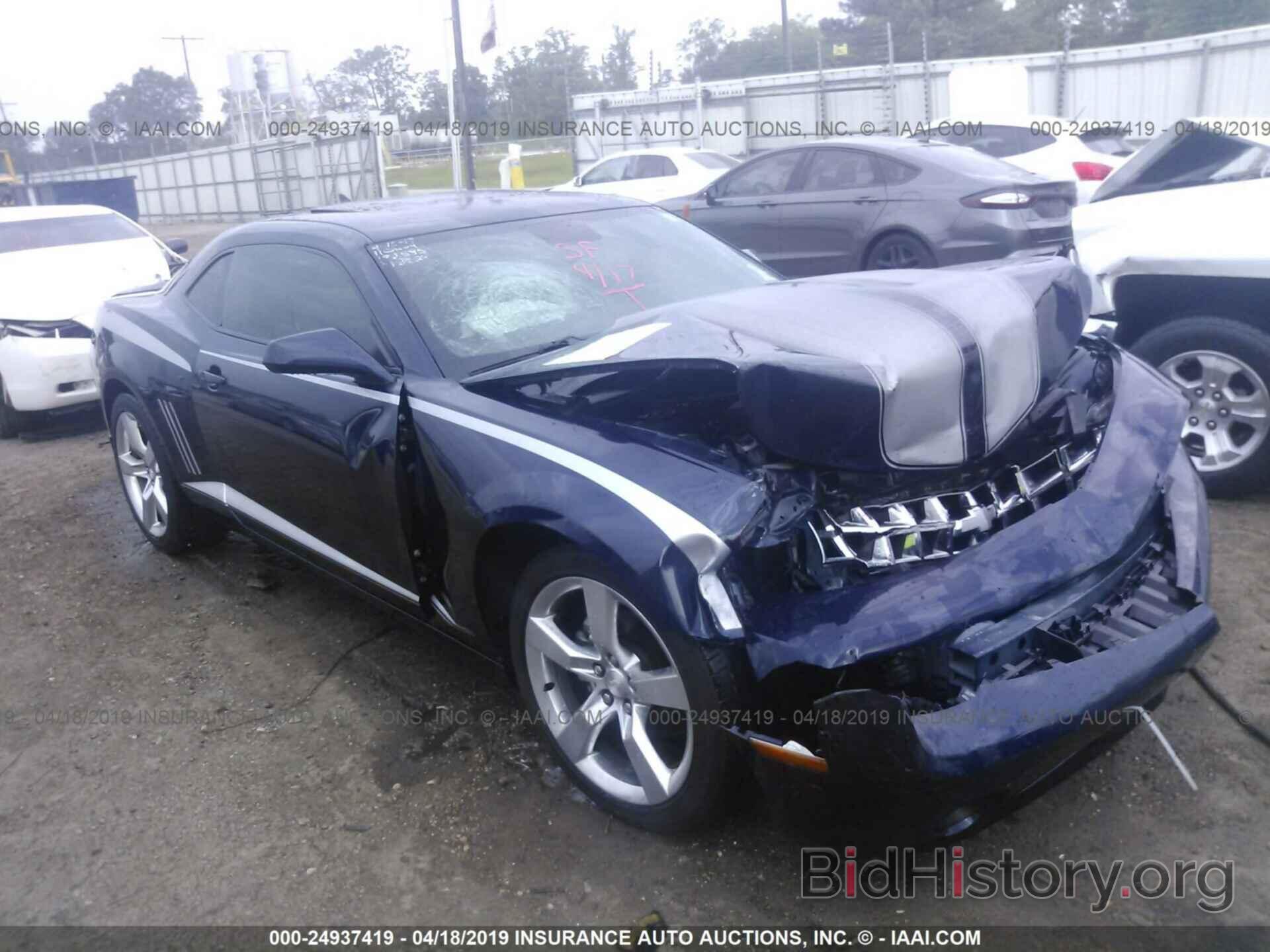 Photo 2G1FC1ED4B9132585 - CHEVROLET CAMARO 2011