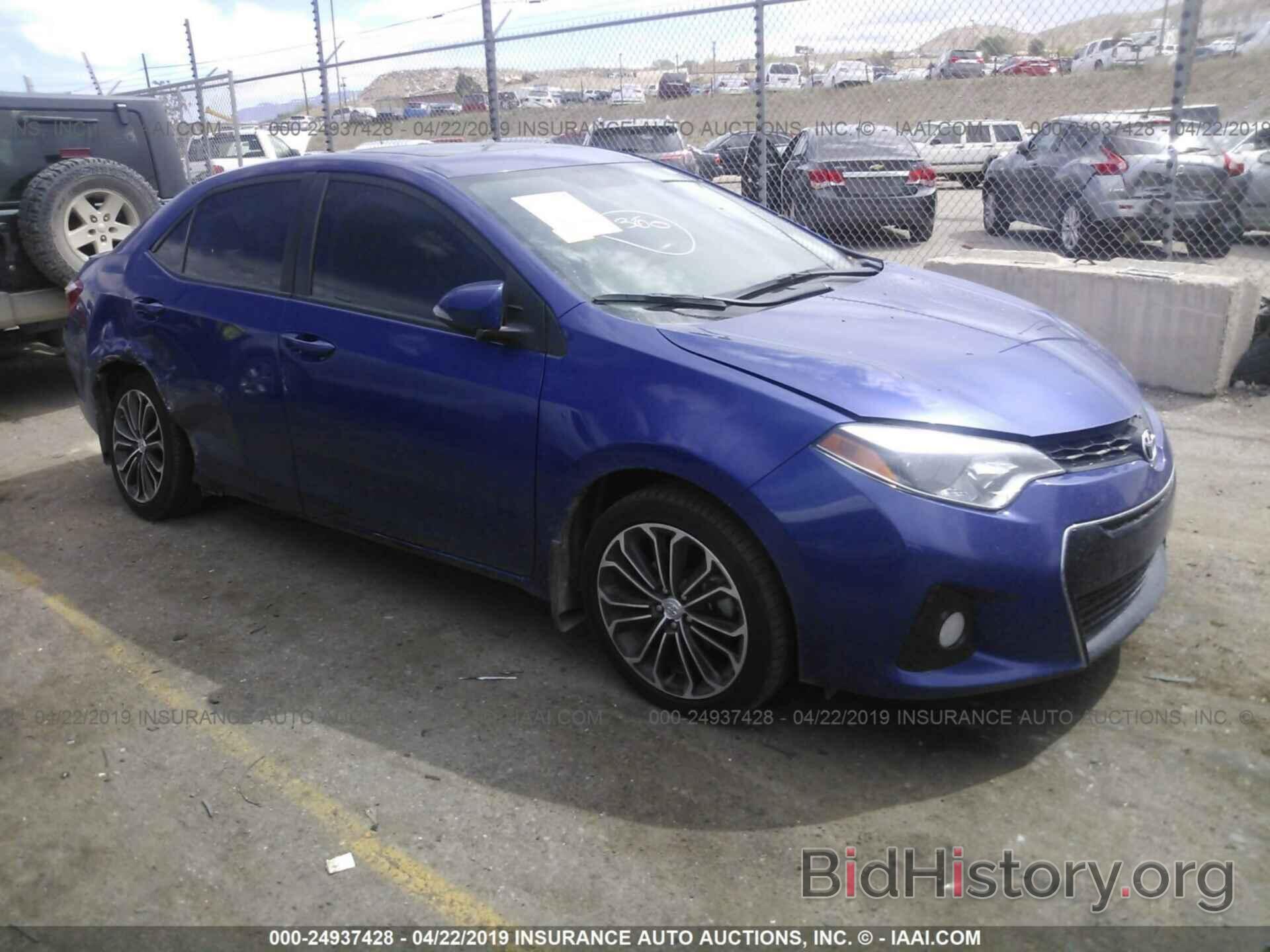 Photo 5YFBURHE9FP362473 - TOYOTA COROLLA 2015