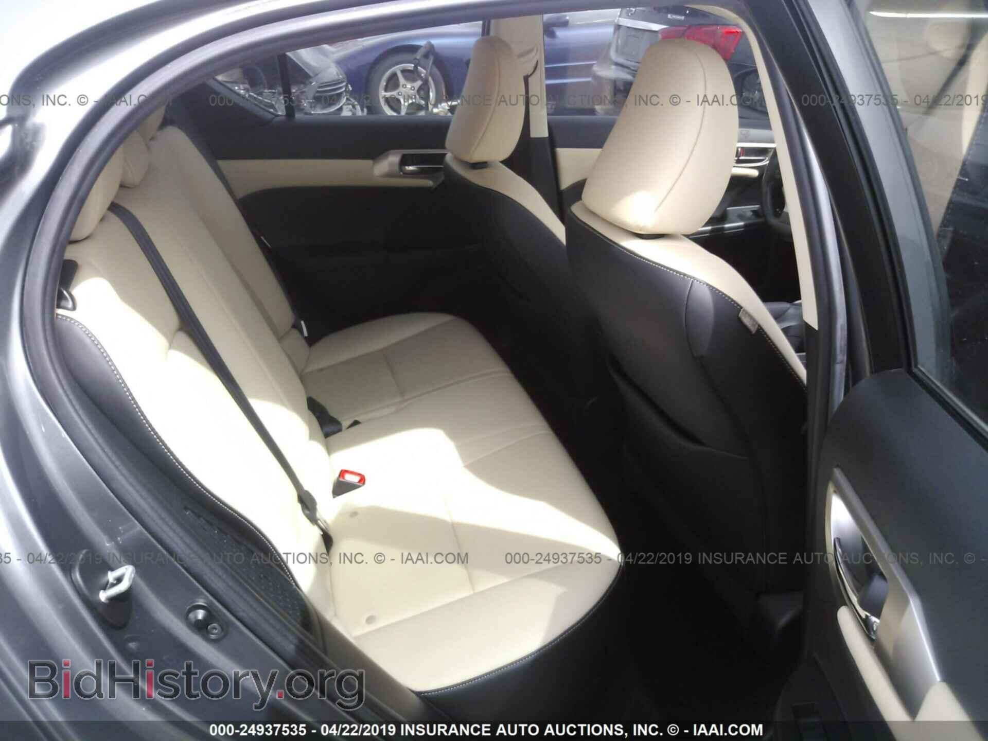 2015 LEXUS CT - VIN: JTHKD5BH5F2216614 - Фото 8