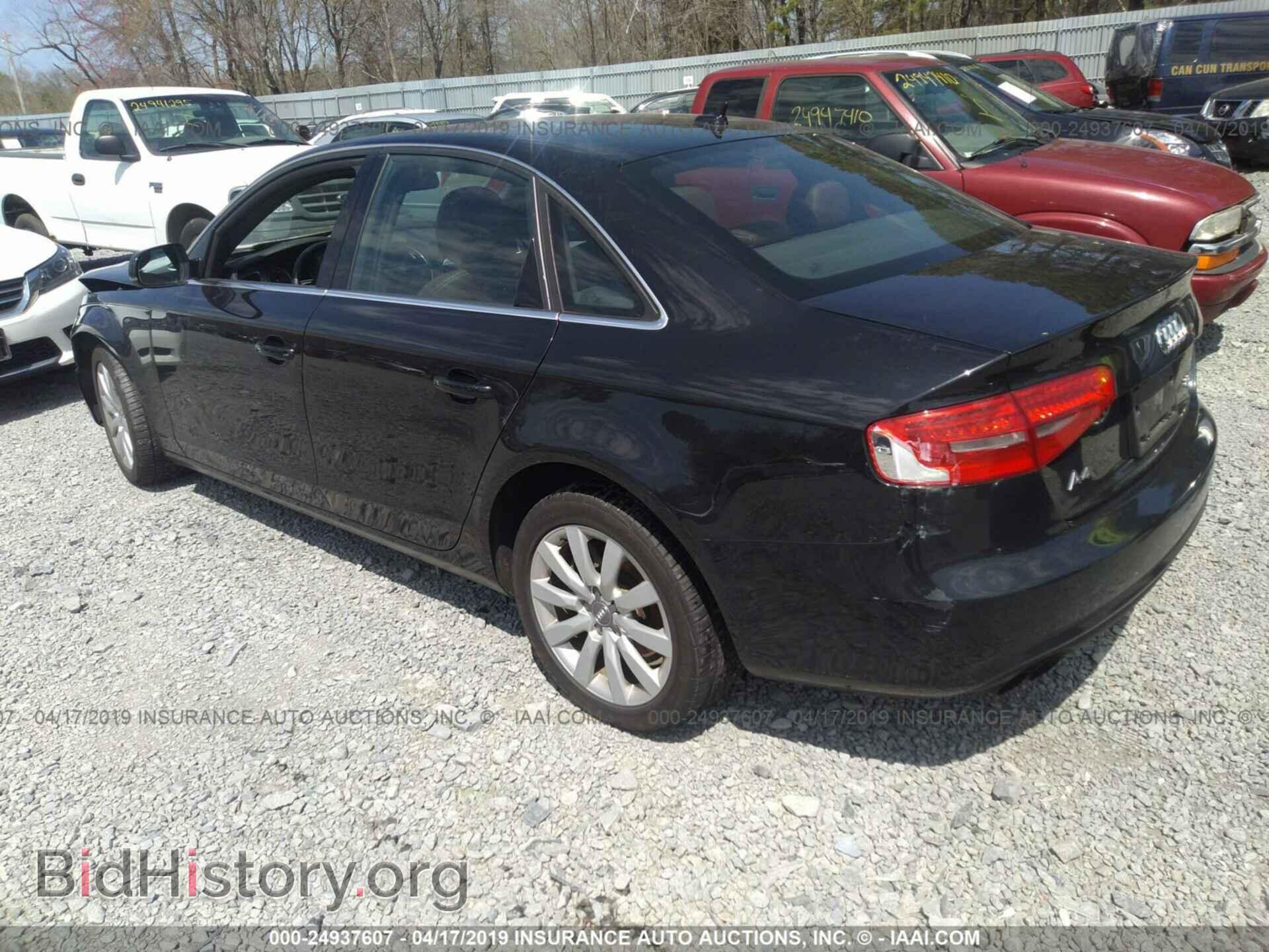2013 AUDI A4 - VIN: WAUBFAFLXDN040672 - Photo 3