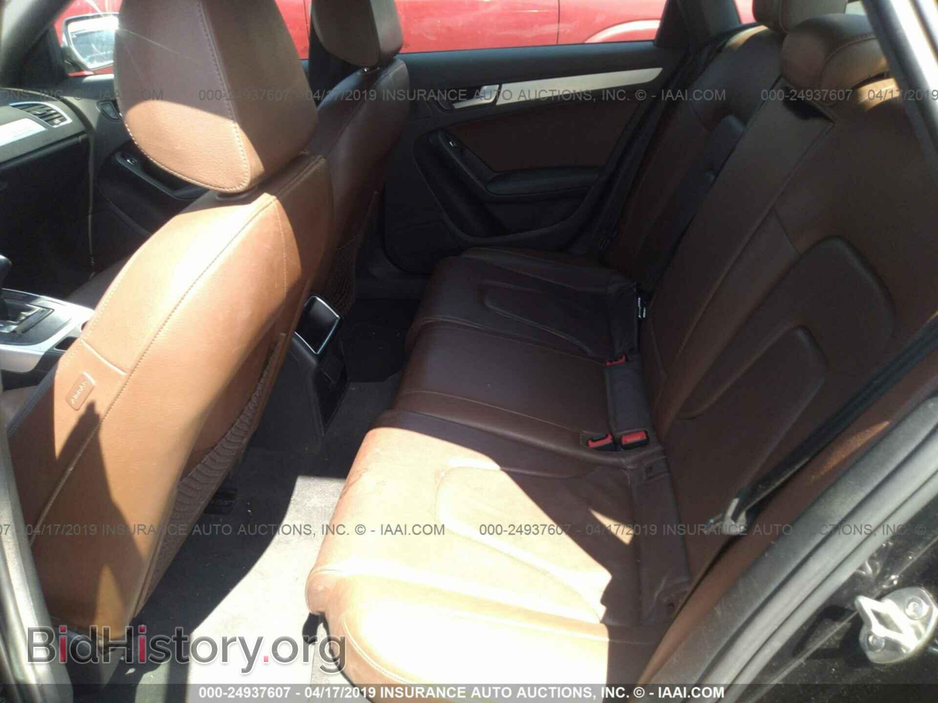 2013 AUDI A4 - VIN: WAUBFAFLXDN040672 - Photo 8