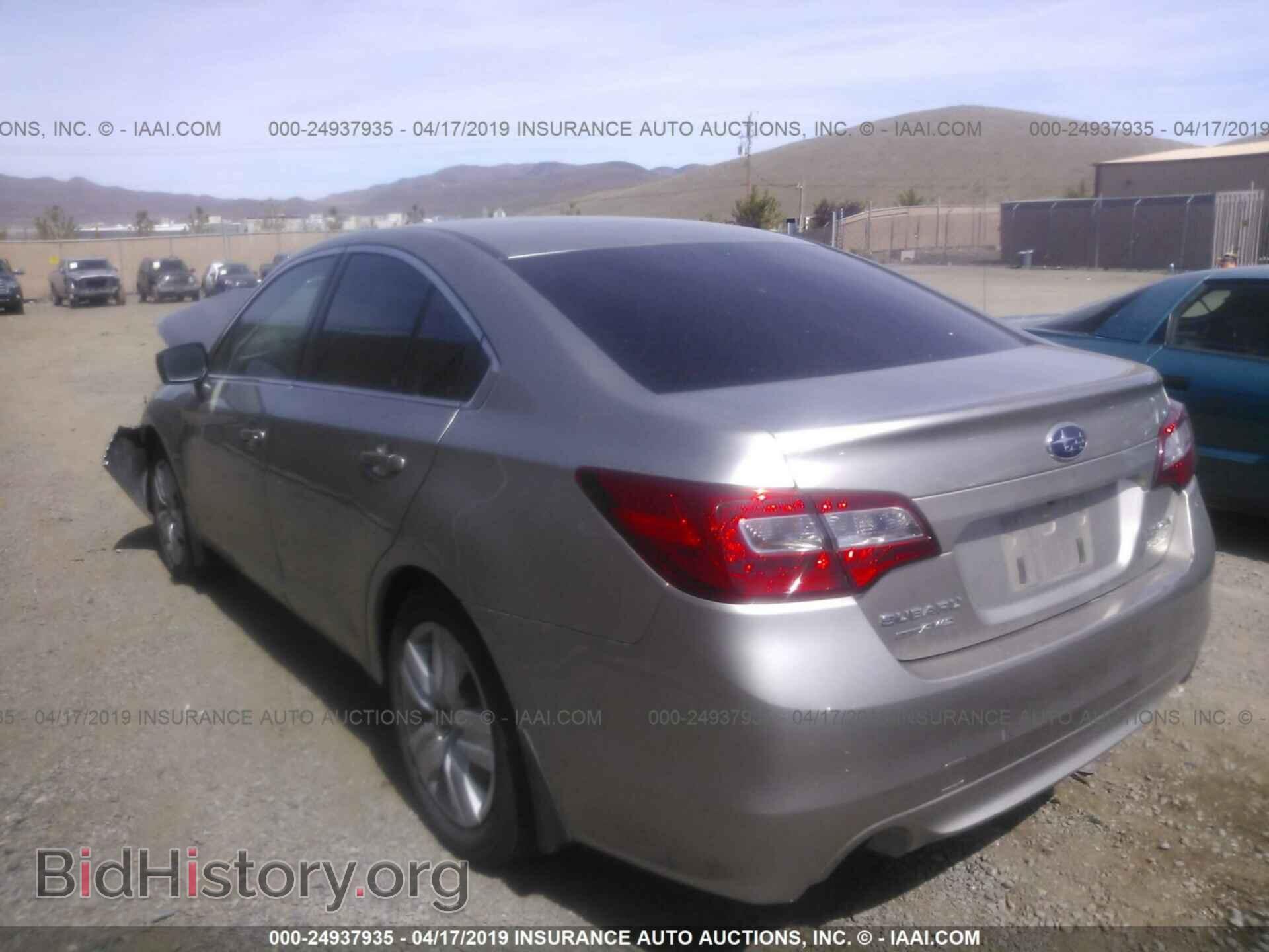 2015 SUBARU LEGACY - VIN: 4S3BNAA64F3028362 - Photo 3
