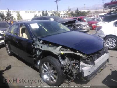 2010 Lexus LS 460l, темно-синий — VIN JTHGL5EF2A5039837, IAAI