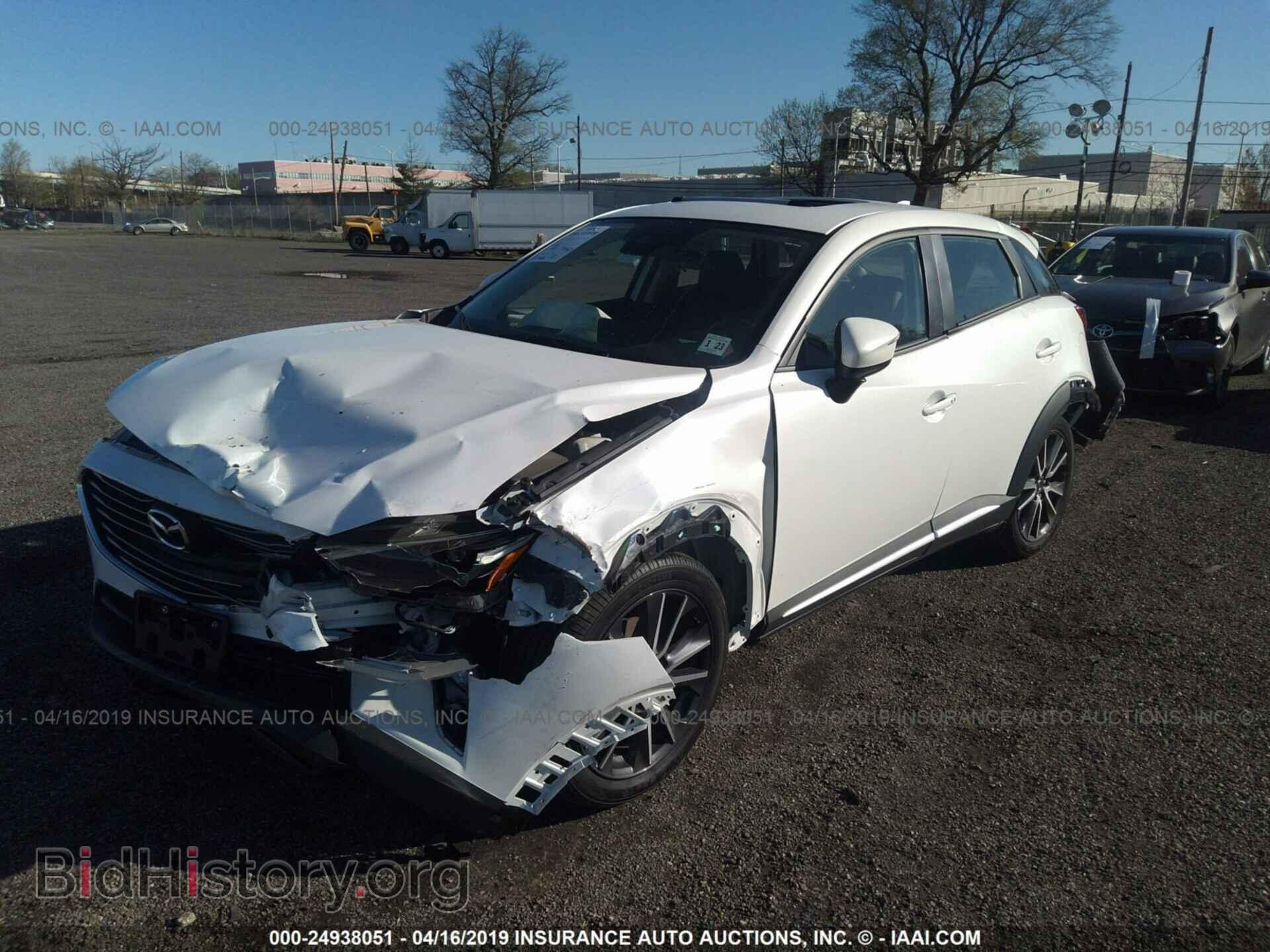2018 MAZDA CX-3 - VIN: JM1DKFD71J0321374 - Фото 2