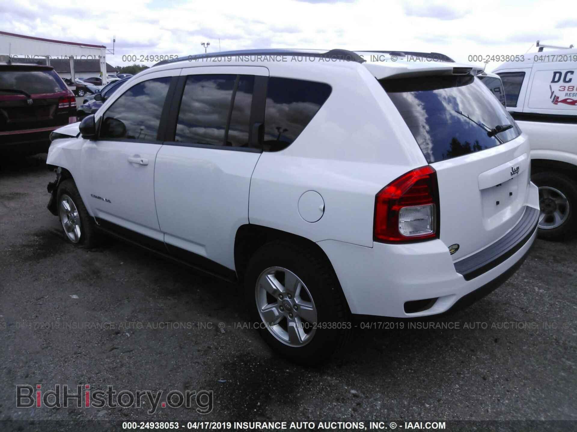 2013 JEEP COMPASS - VIN: 1C4NJCEA1DD225659 - Фото 3