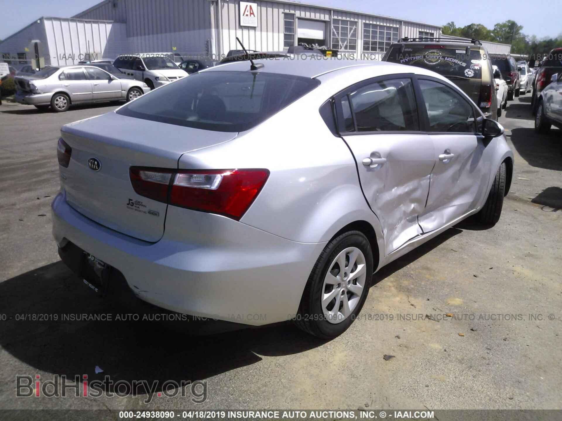 2016 KIA RIO - VIN: KNADM4A35G6639971 - Фото 4