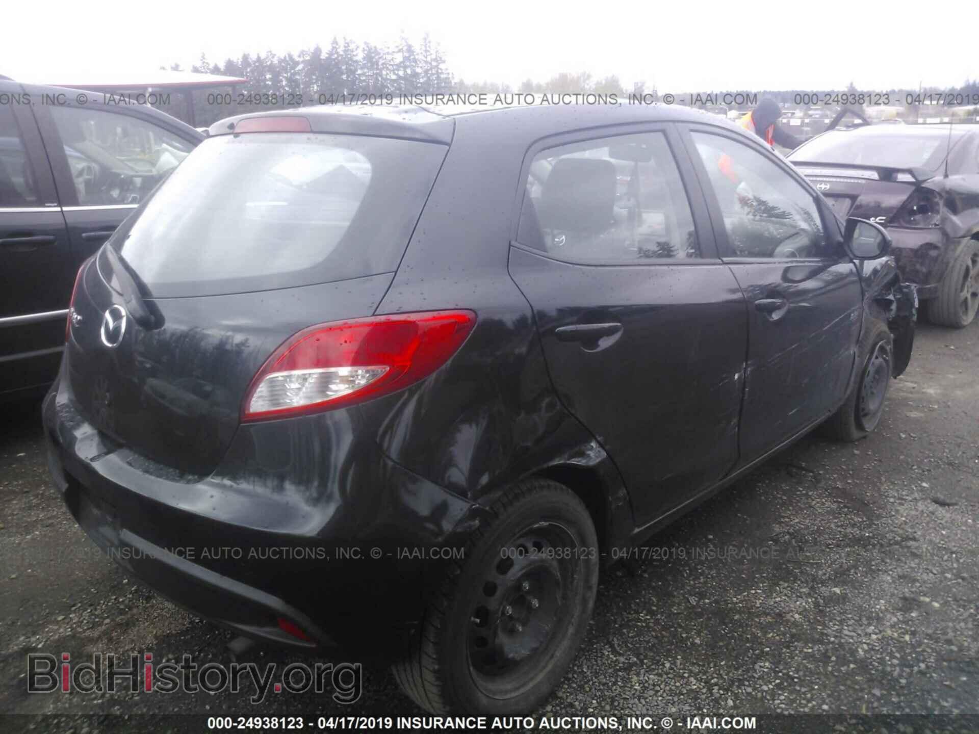 2014 MAZDA MAZDA2 - VIN: JM1DE1KZ1E0176213 - Фото 4