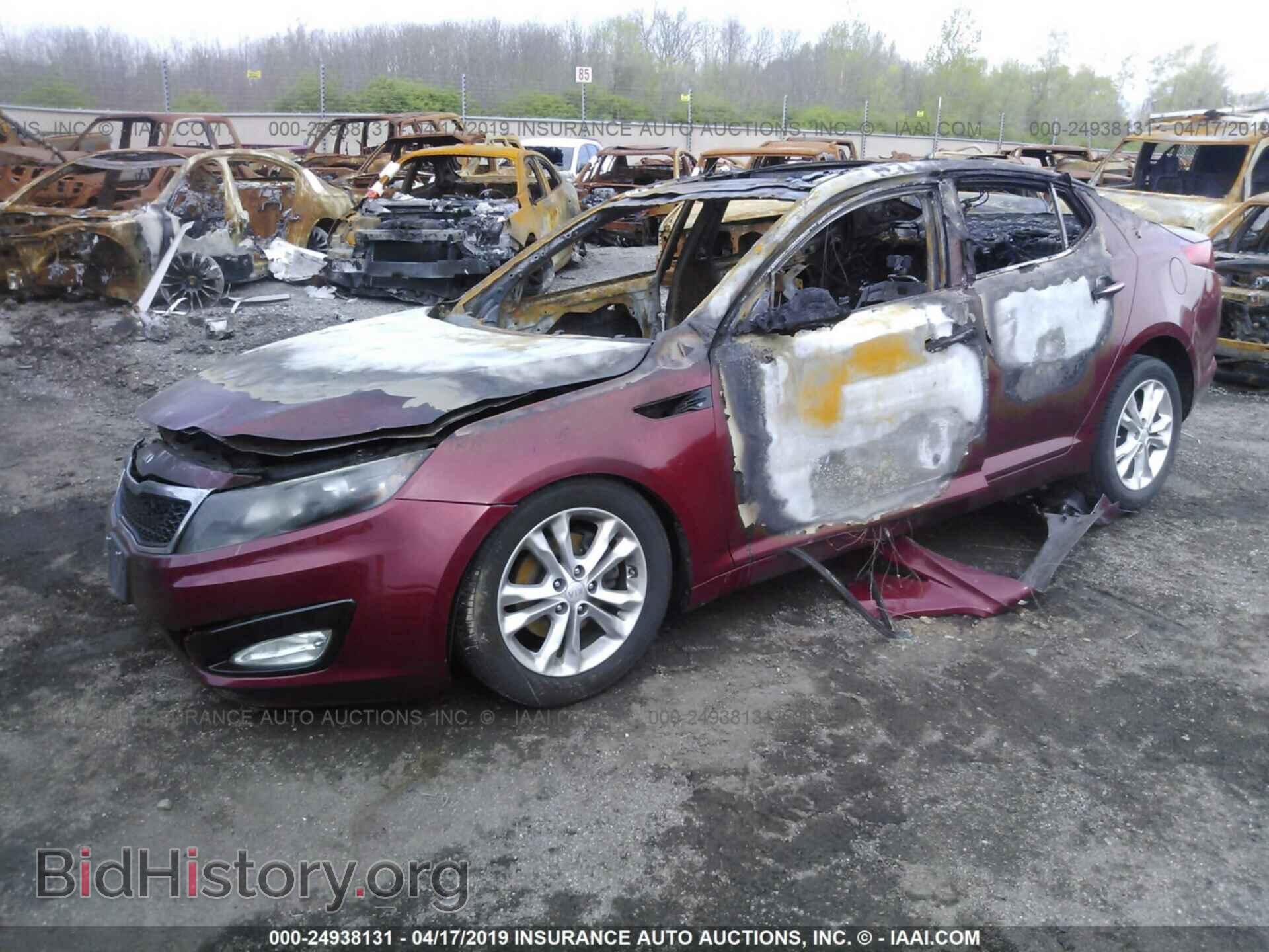 2013 KIA OPTIMA - VIN: 5XXGN4A79DG131662 - Фото 2