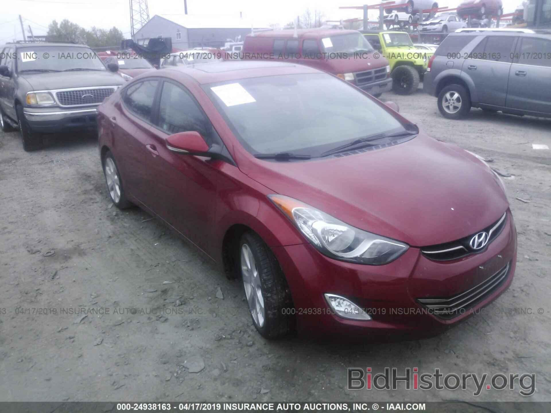 Photo KMHDH4AE9BU112489 - HYUNDAI ELANTRA 2011