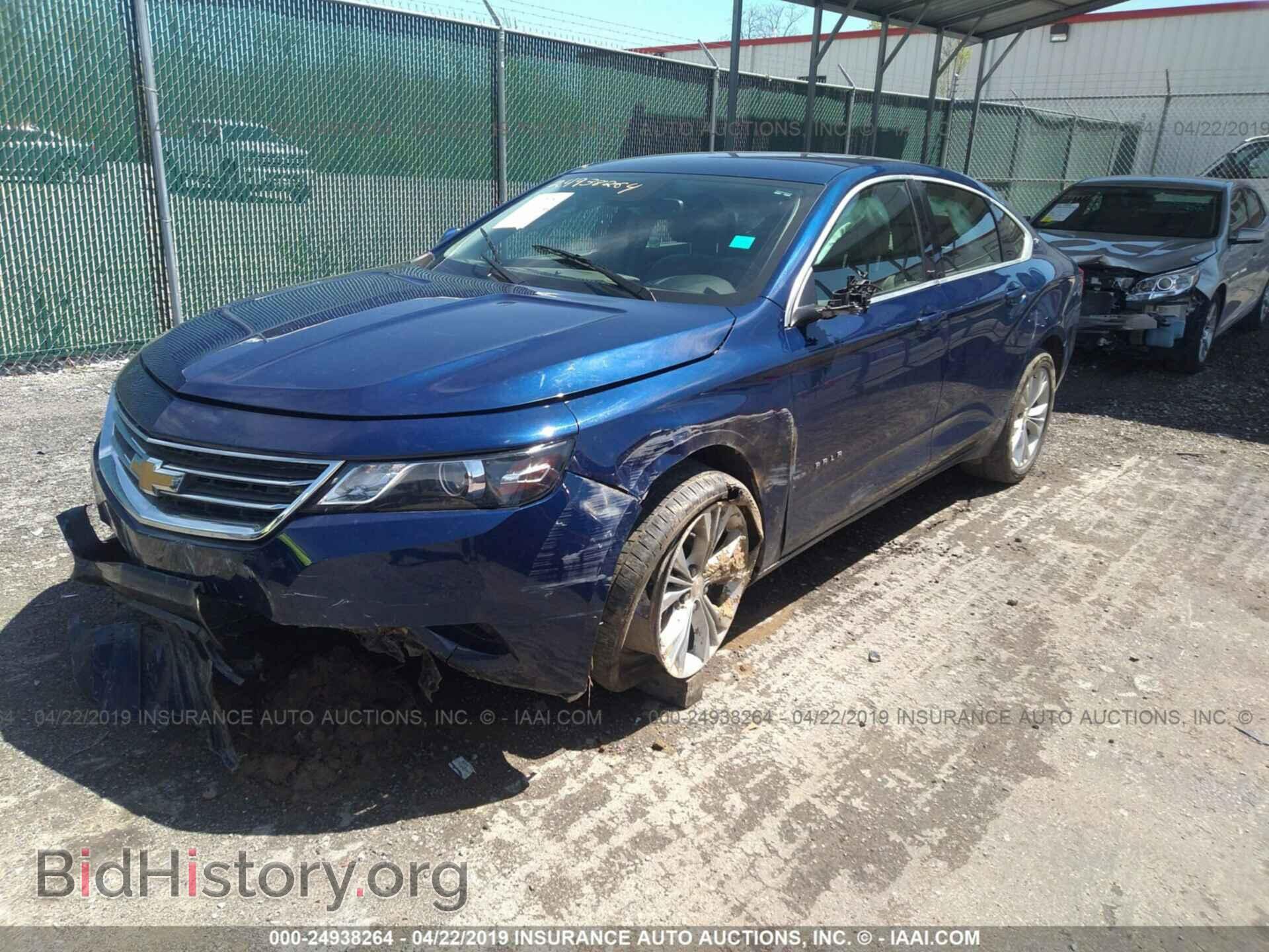 2014 CHEVROLET IMPALA - VIN: 1G1125S35EU132490 - Фото 2