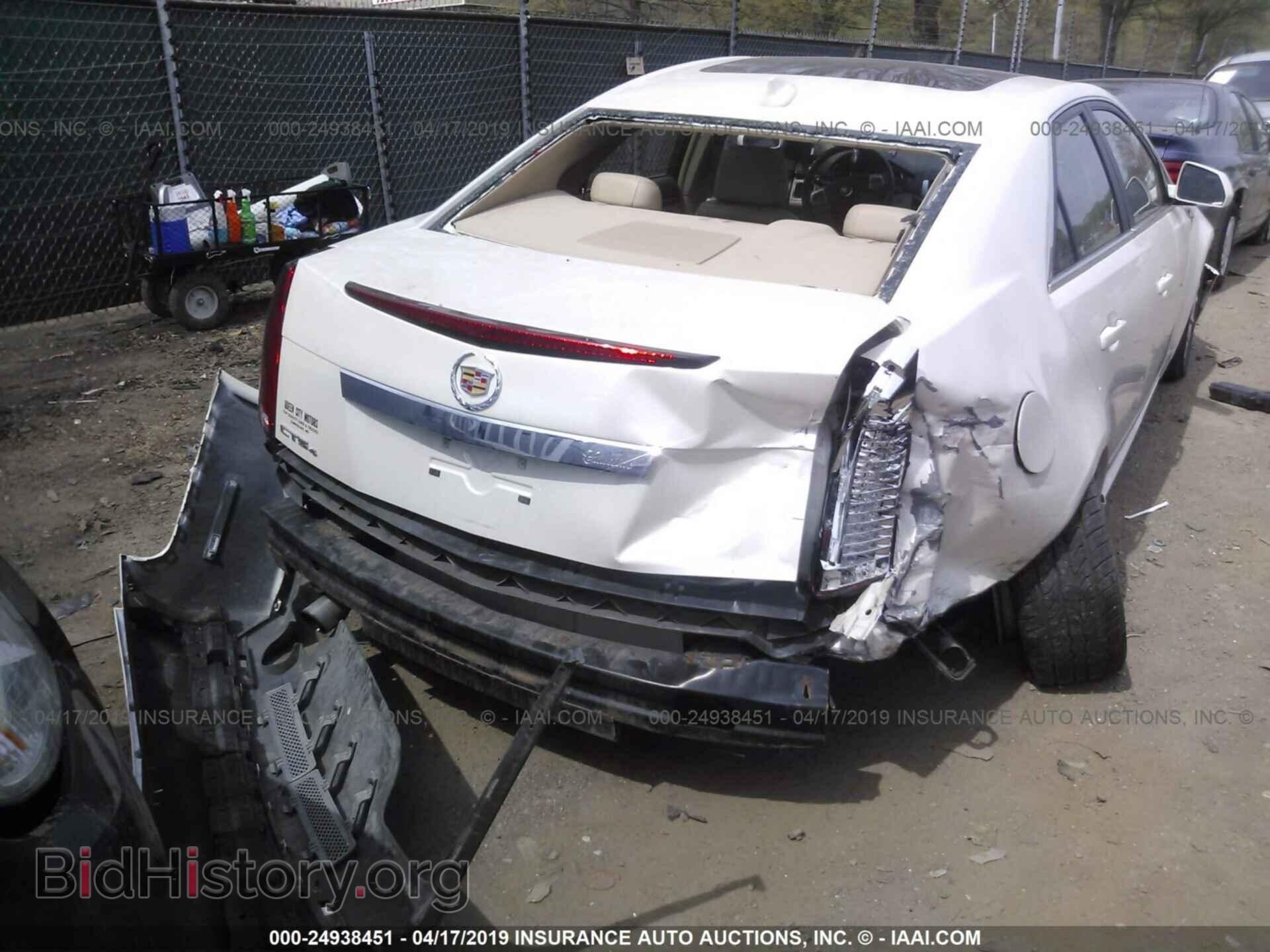2012 CADILLAC CTS - VIN: 1G6DG5E57C0126300 - Фото 6