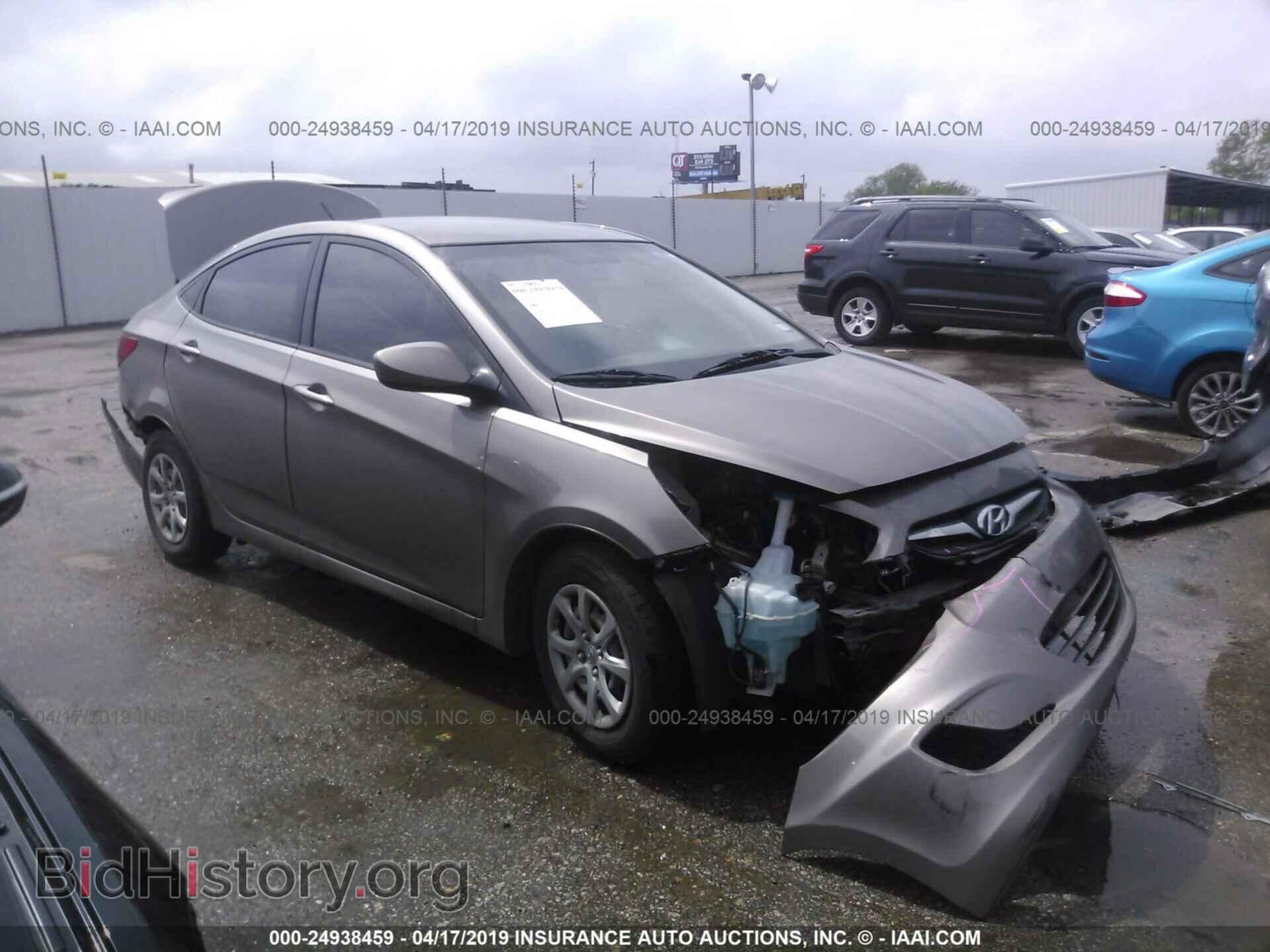 Фотография KMHCT4AE4DU529273 - HYUNDAI ACCENT 2013