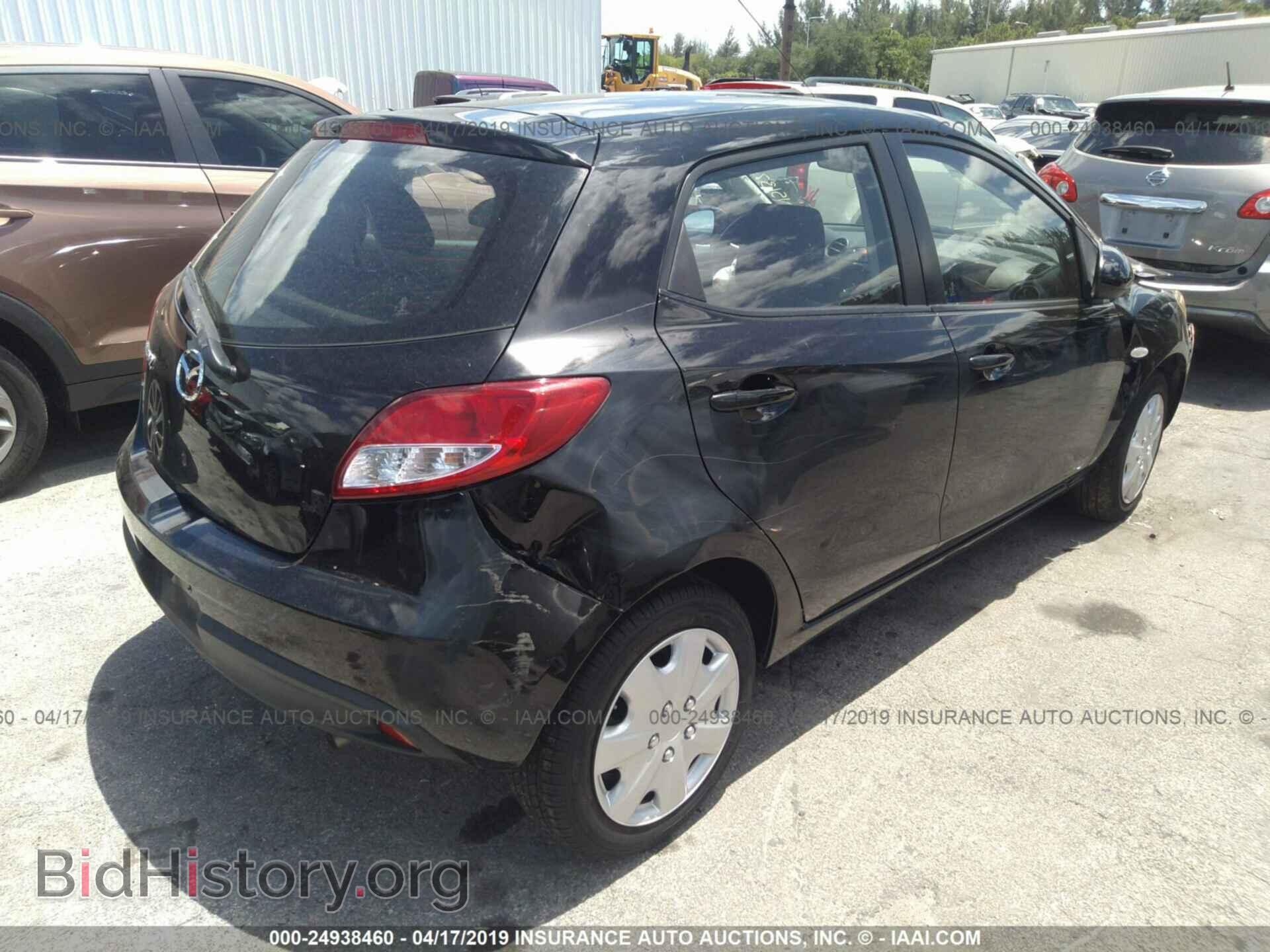 2012 MAZDA MAZDA2 - VIN: JM1DE1KY6C0151375 - Фото 4
