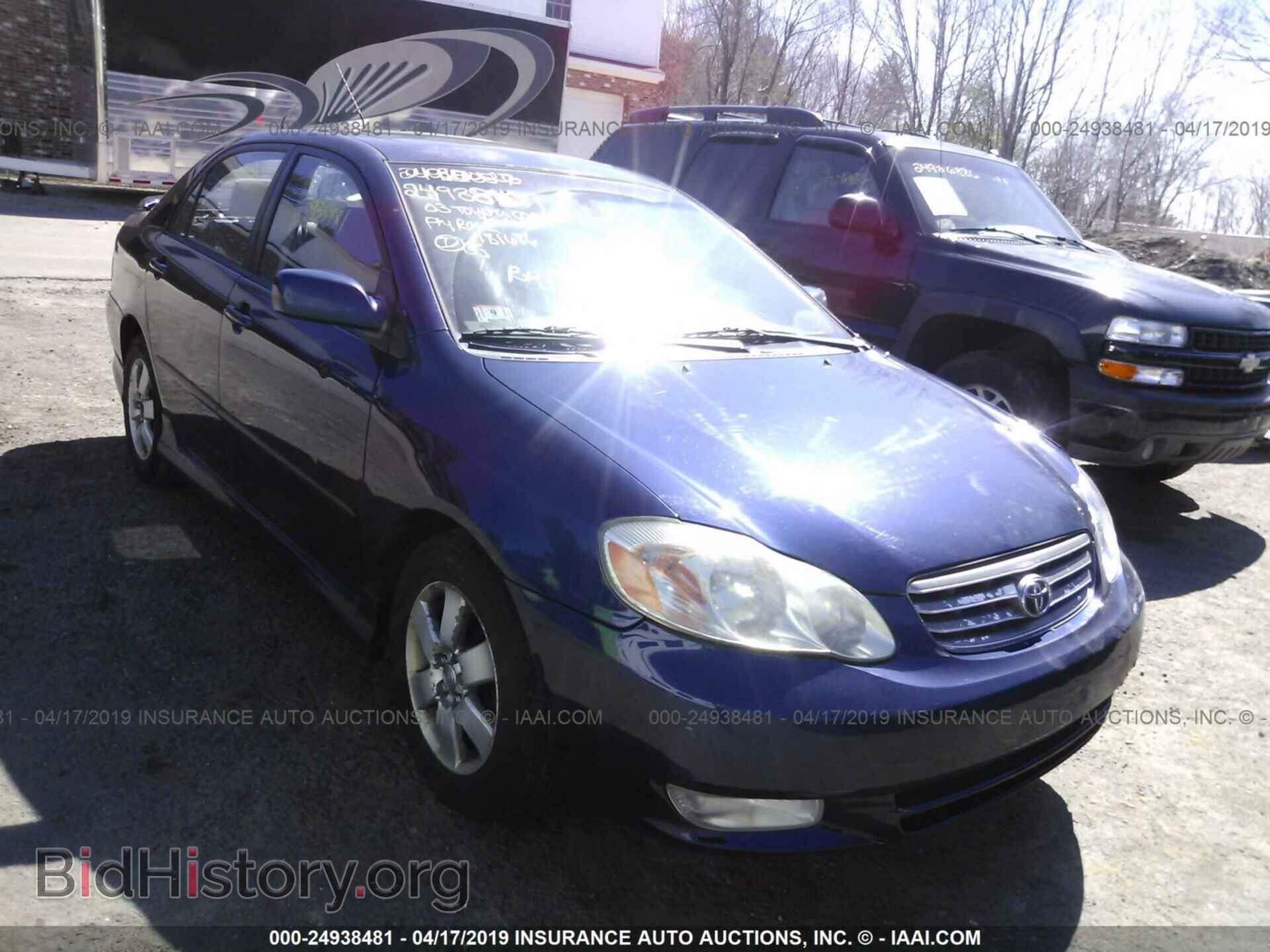 Фотография 2T1BR32E23C155314 - TOYOTA COROLLA 2003