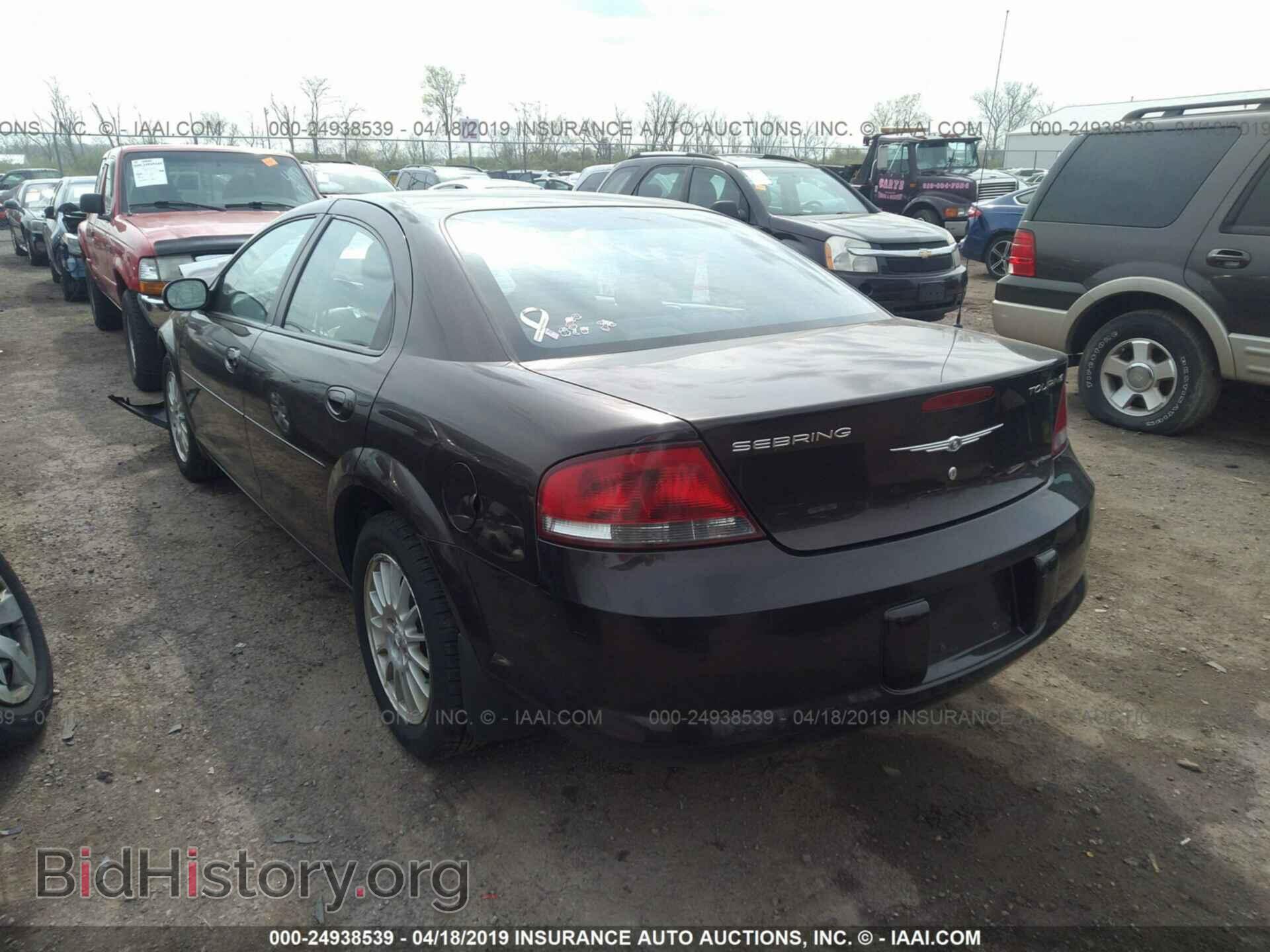 2004 CHRYSLER SEBRING - VIN: 1C3EL56R74N276348 - Фото 3