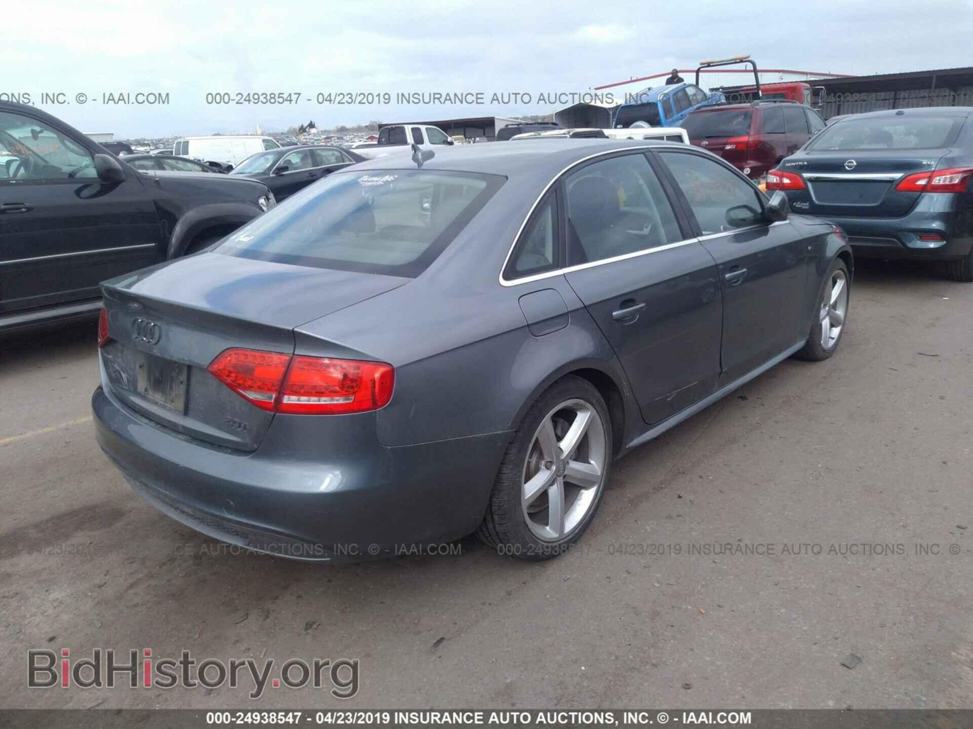 2012 AUDI A4 - VIN: WAUEFAFL3CN010358 - Photo 4