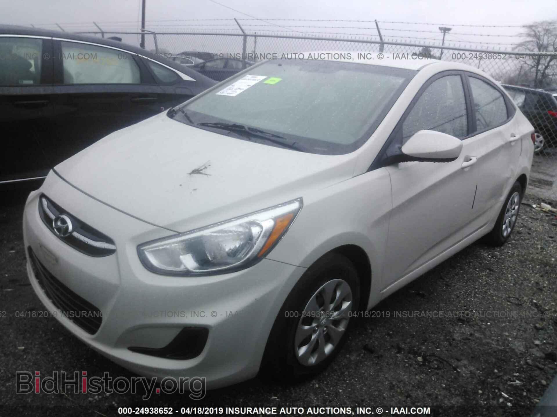 2016 HYUNDAI ACCENT - VIN: KMHCT4AE5GU059808 - Фото 2
