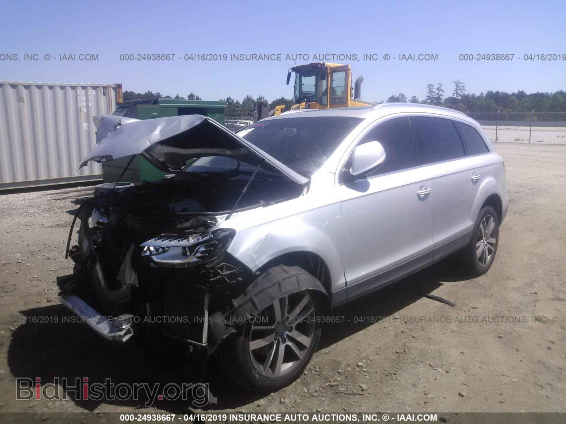 2014 AUDI Q7 - VIN: WA1LGBFE8ED005416 - Фото 2