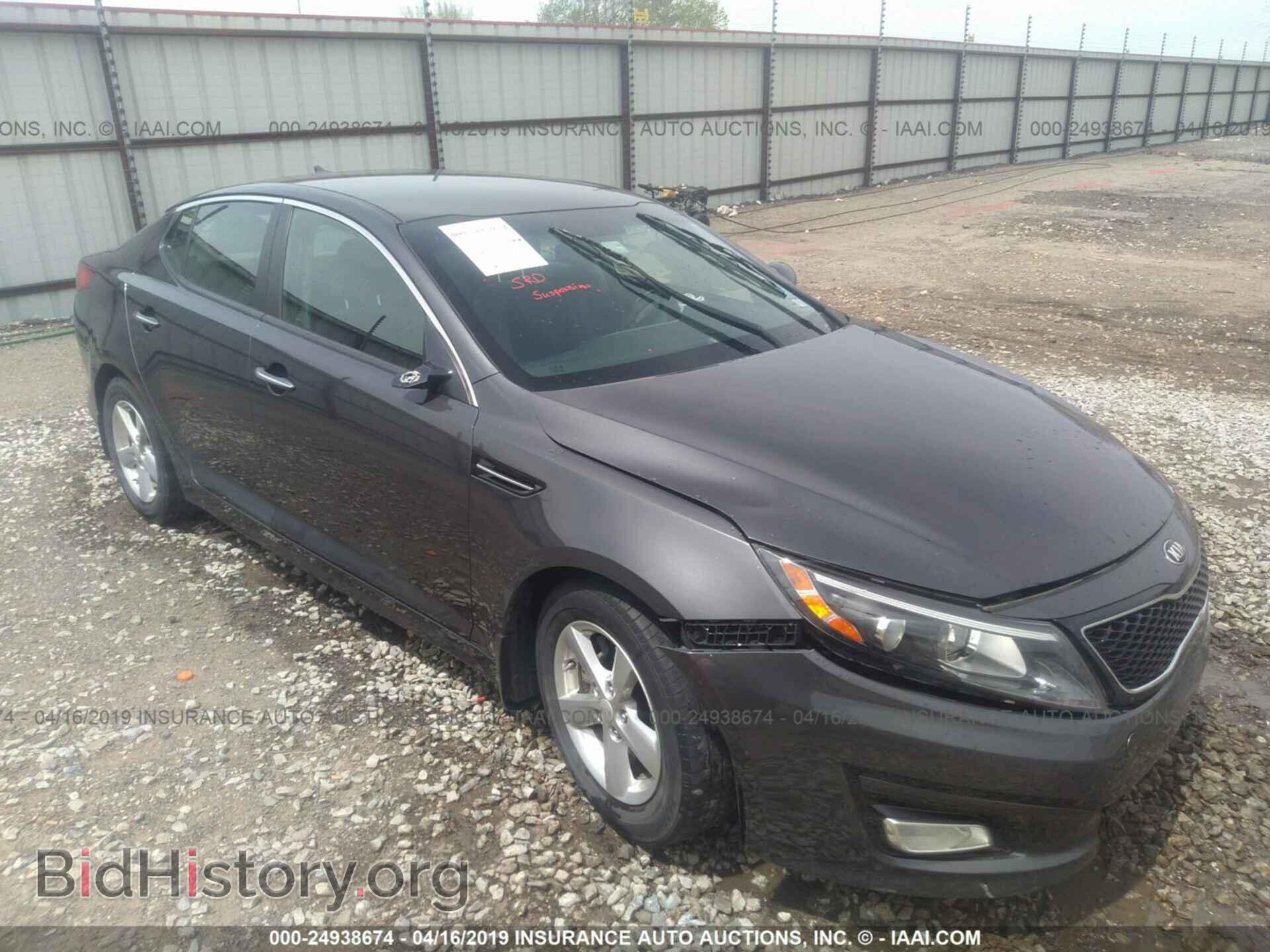 Фотография KNAGM4A79F5642795 - KIA OPTIMA 2015