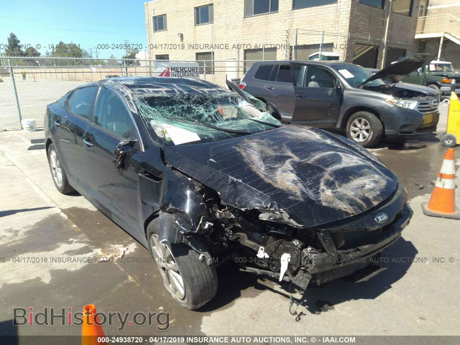 Фотография 5XXGM4A78FG496145 - KIA OPTIMA 2015