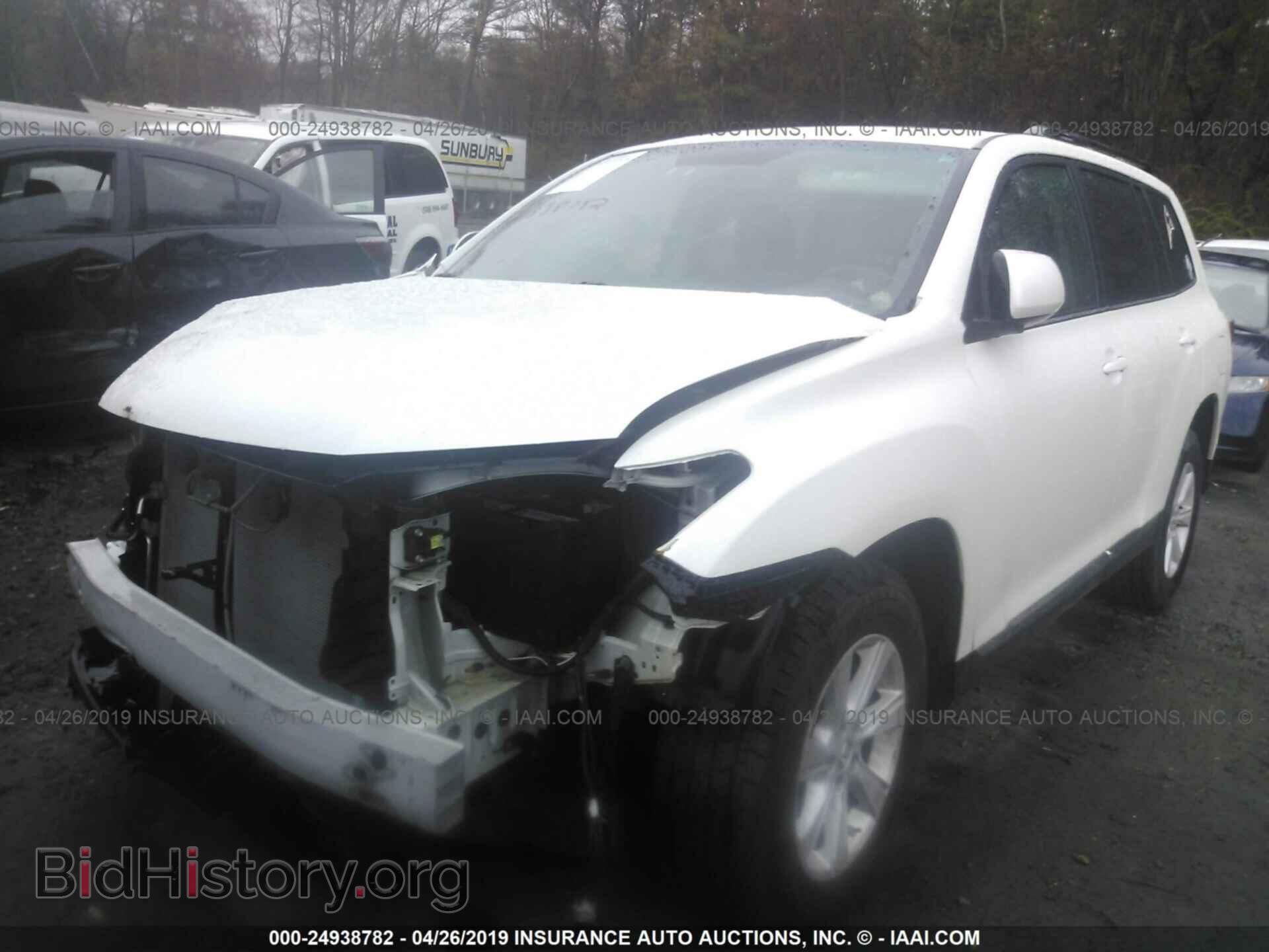 2012 TOYOTA HIGHLANDER - VIN: 5TDBK3EH5CS156667 - Фото 2