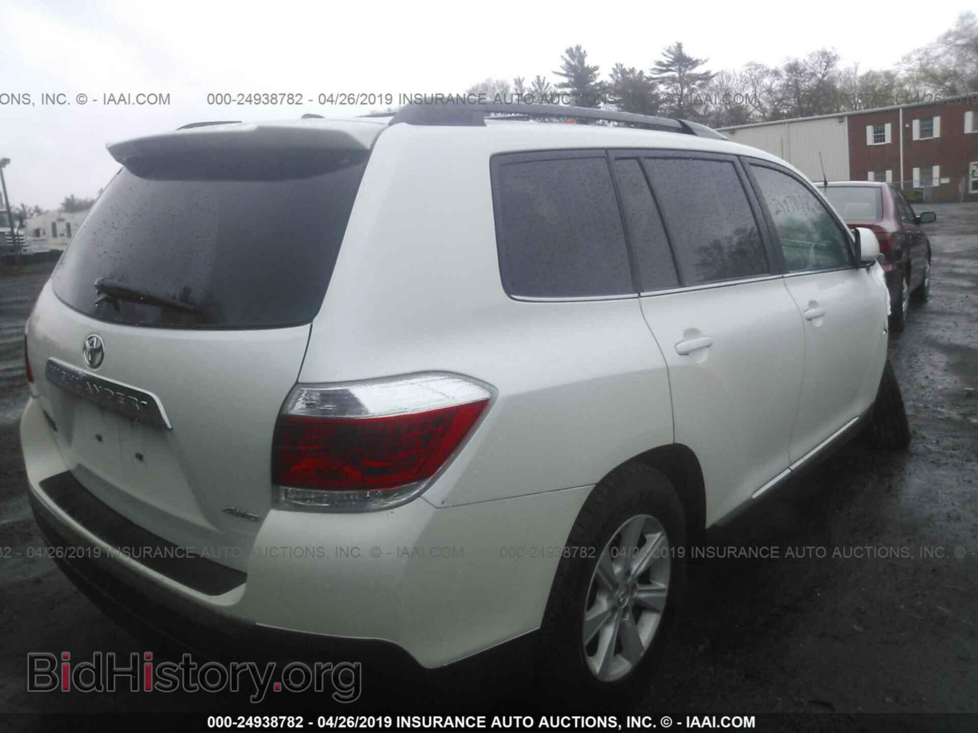 2012 TOYOTA HIGHLANDER - VIN: 5TDBK3EH5CS156667 - Фото 4