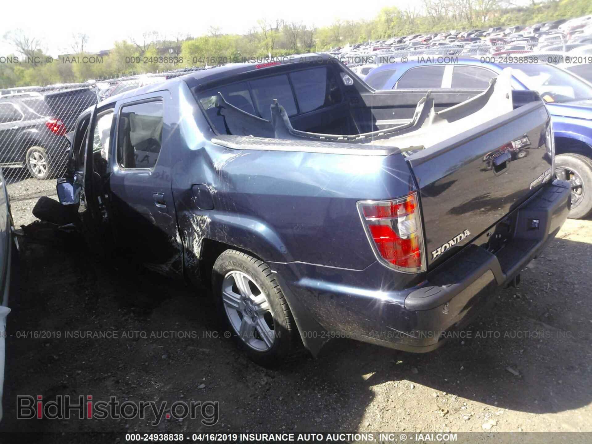 2012 HONDA RIDGELINE - VIN: 5FPYK1F52CB452812 - Фото 3