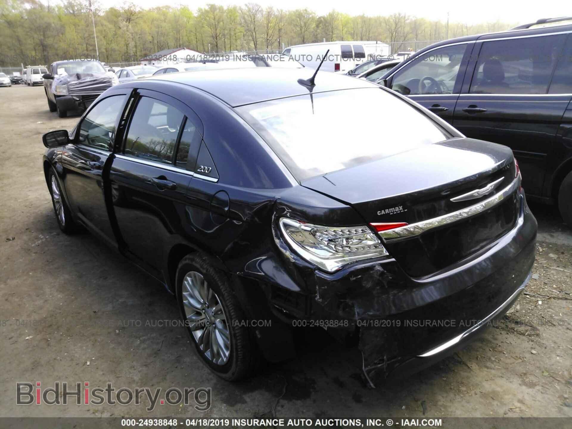 2012 CHRYSLER 200 - VIN: 1C3CCBAB4CN262566 - Фото 3