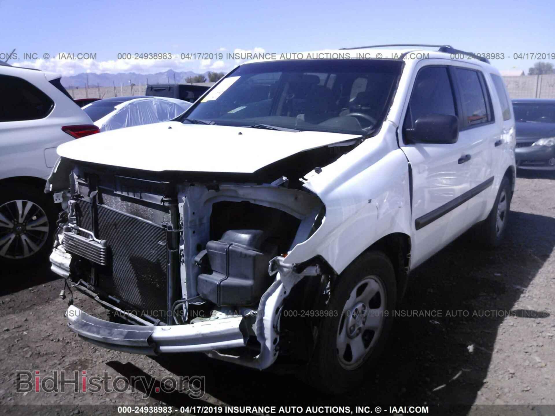 2011 HONDA PILOT - VIN: 5FNYF3H26BB020119 - Фото 2